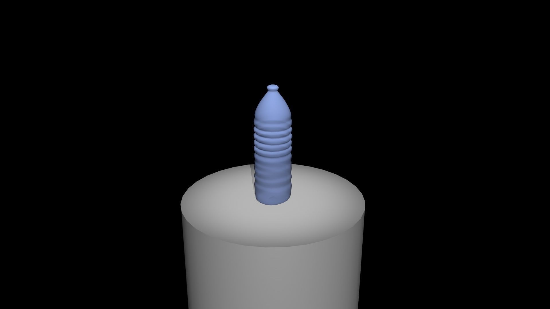 Plastic Bottle 3D model_1