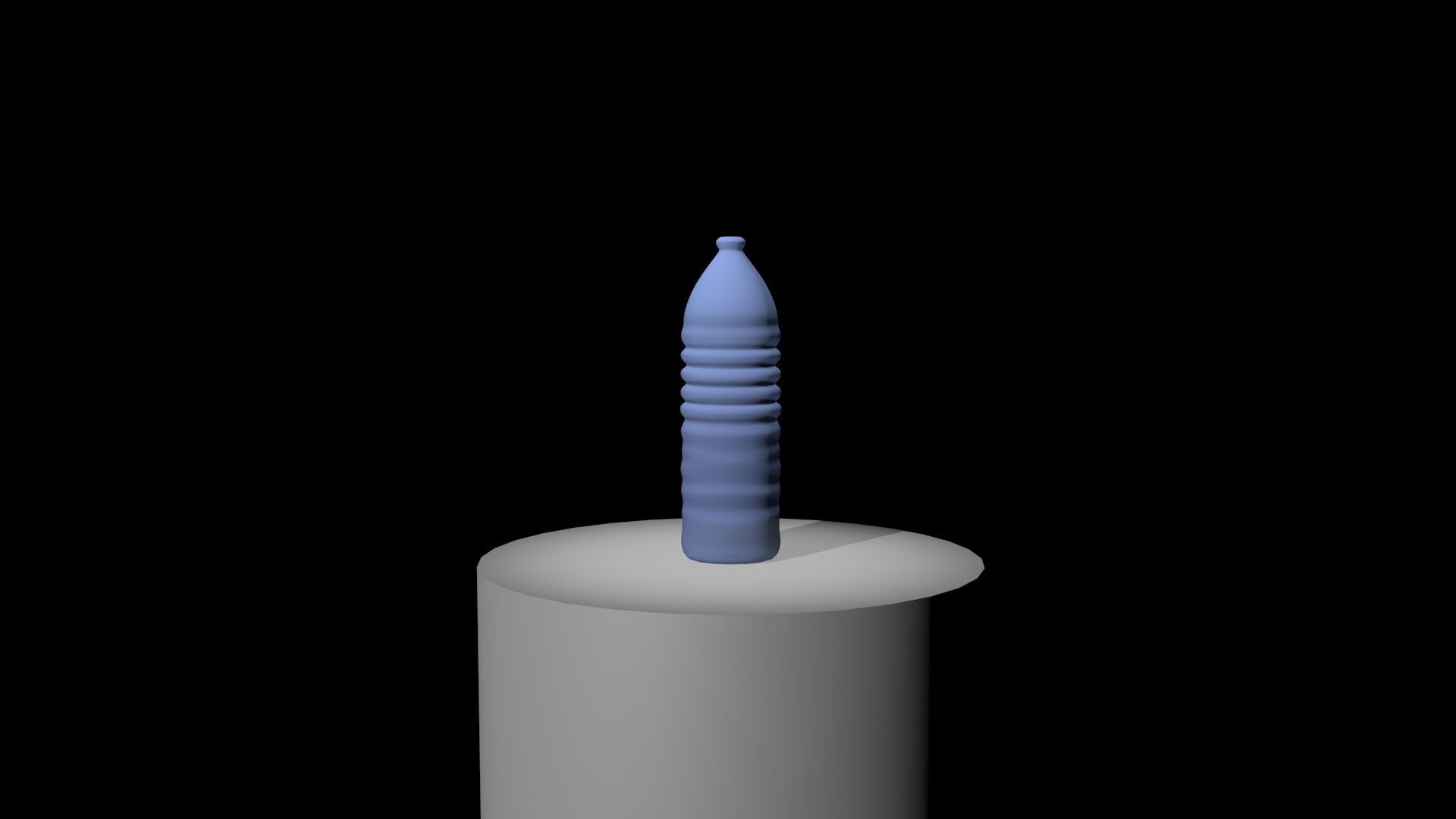Plastic Bottle 3D model_2
