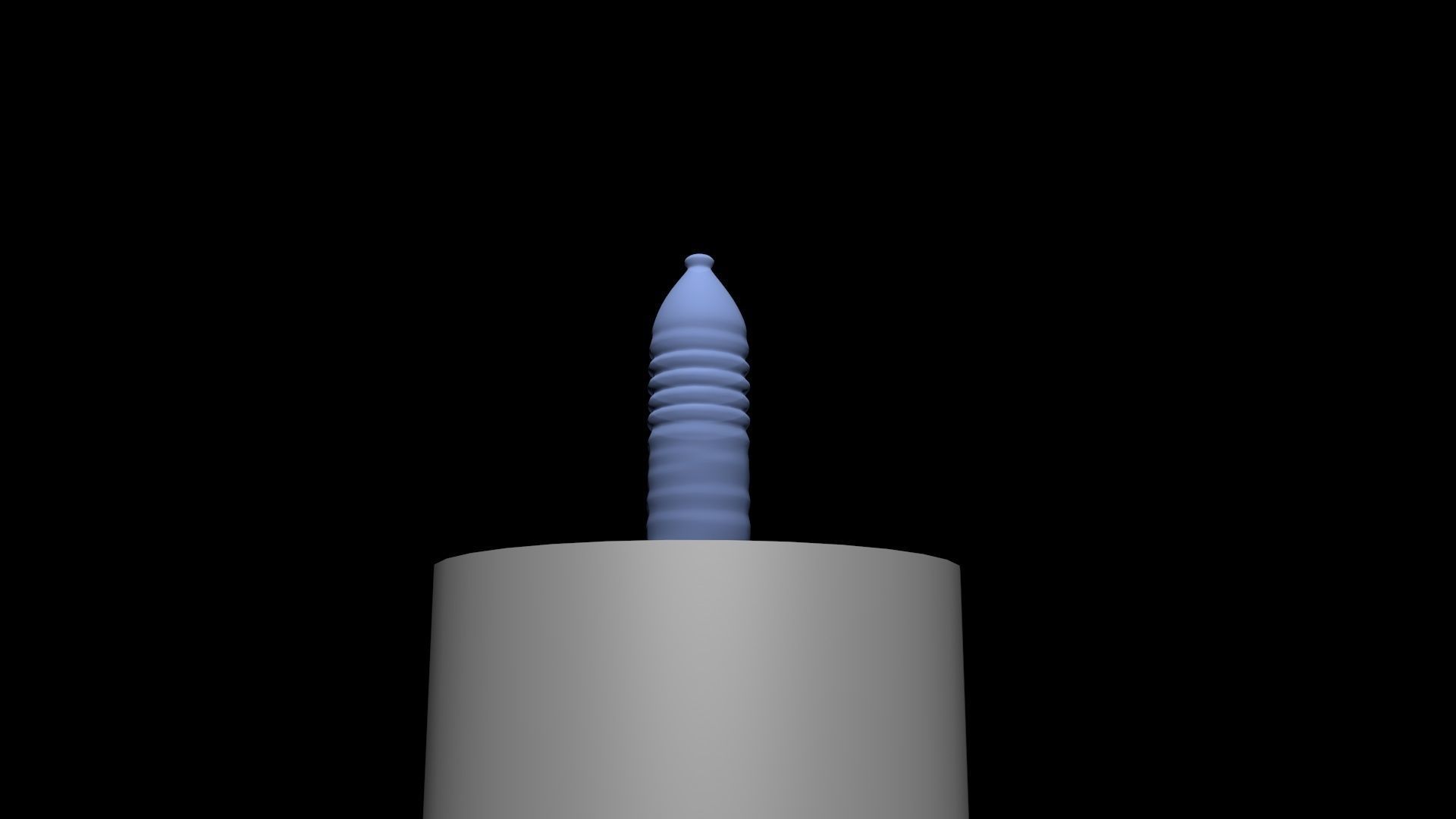 Plastic Bottle 3D model_3