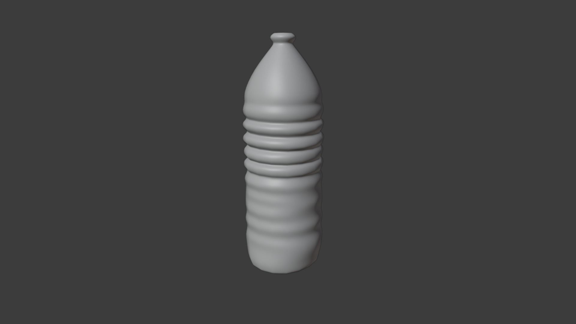 Plastic Bottle 3D model_4