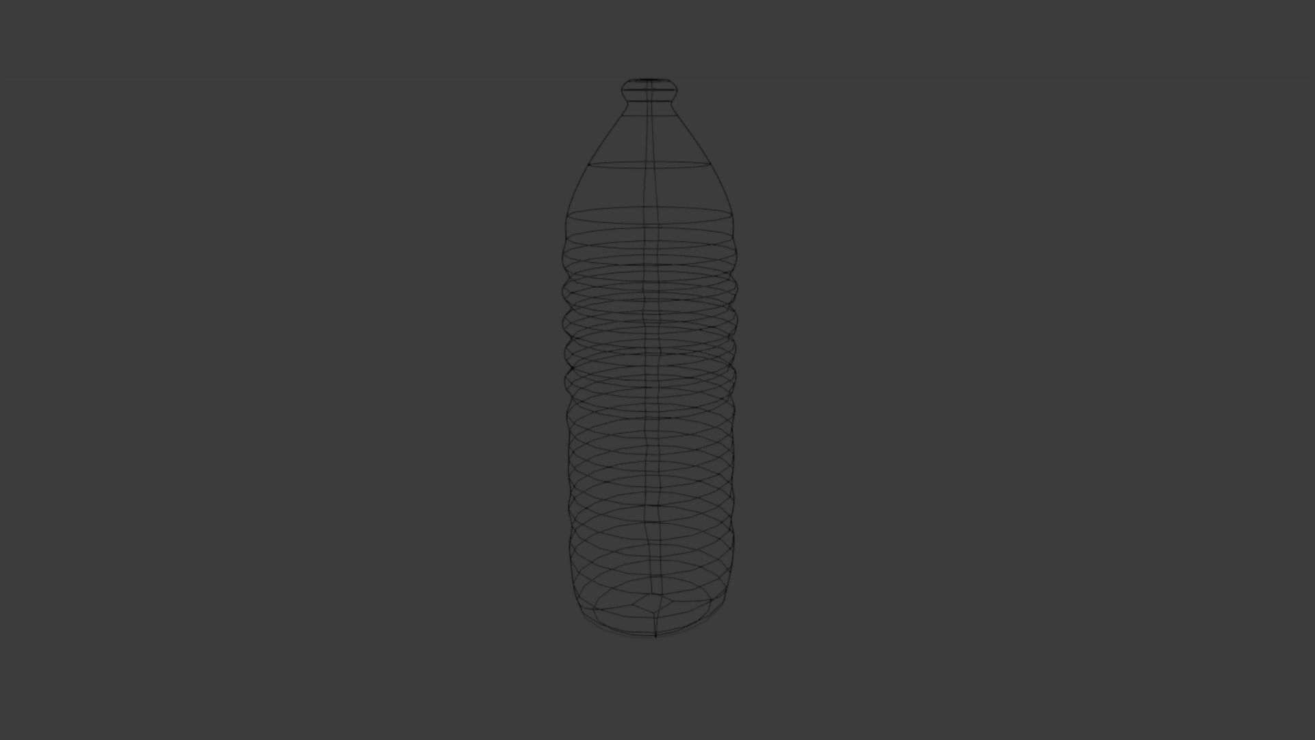 Plastic Bottle 3D model_5