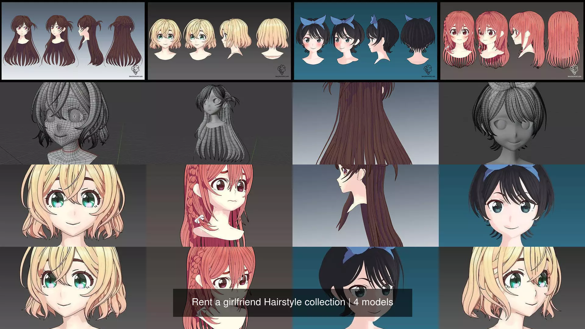 Rent a girlfriend Hairstyle collection _0