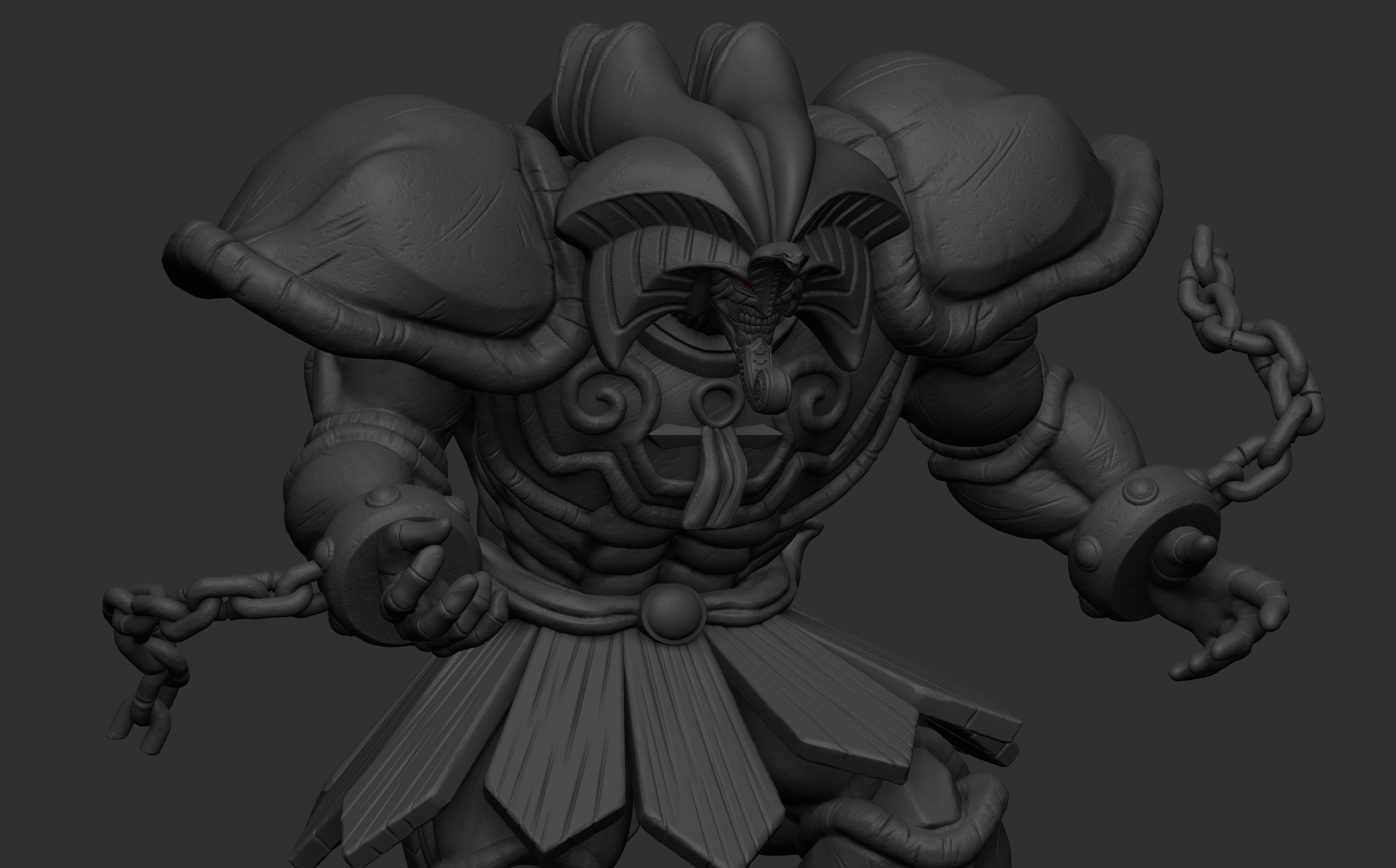 EXODIA model for 3d printing 3D print model_4