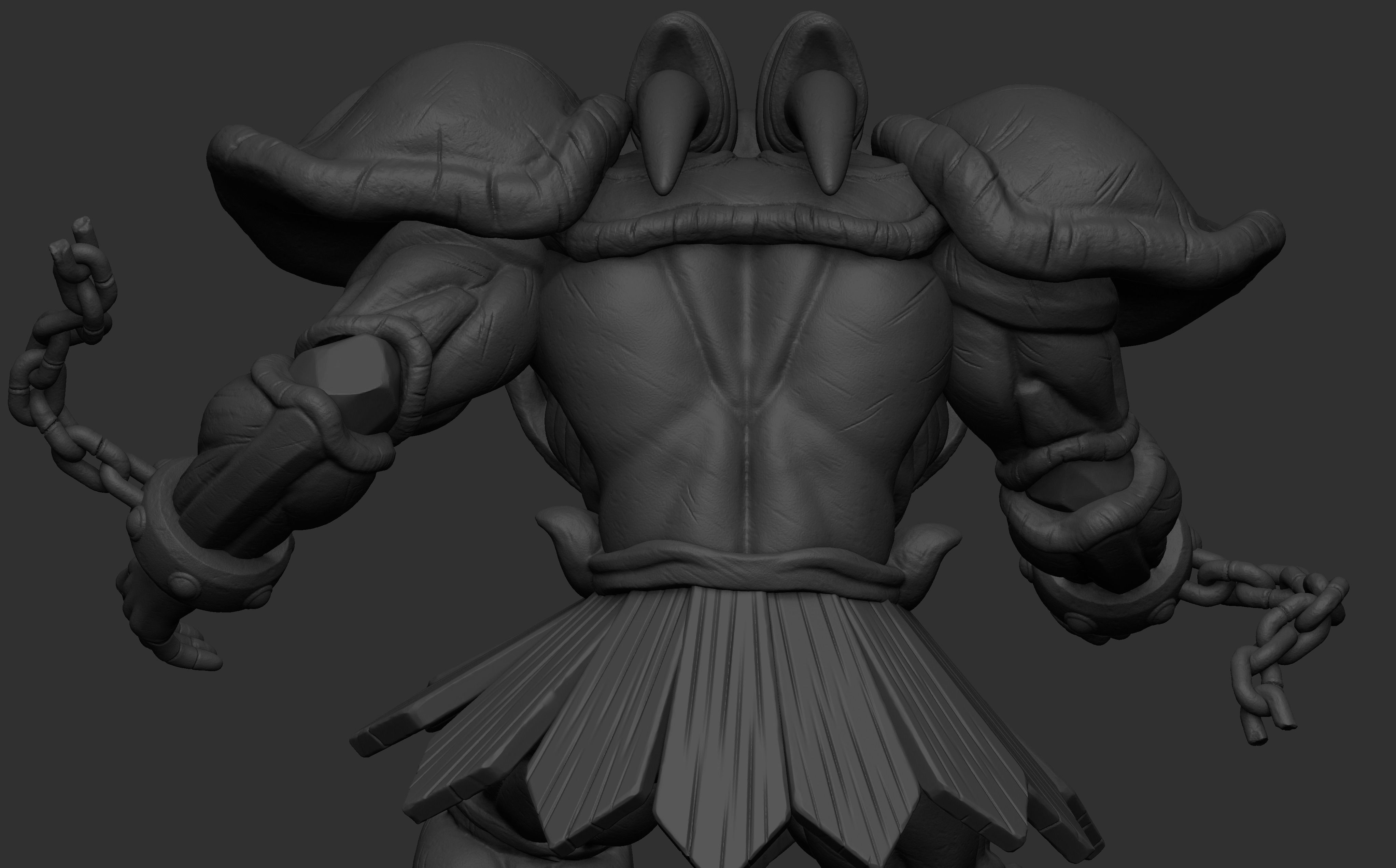 EXODIA model for 3d printing 3D print model_7