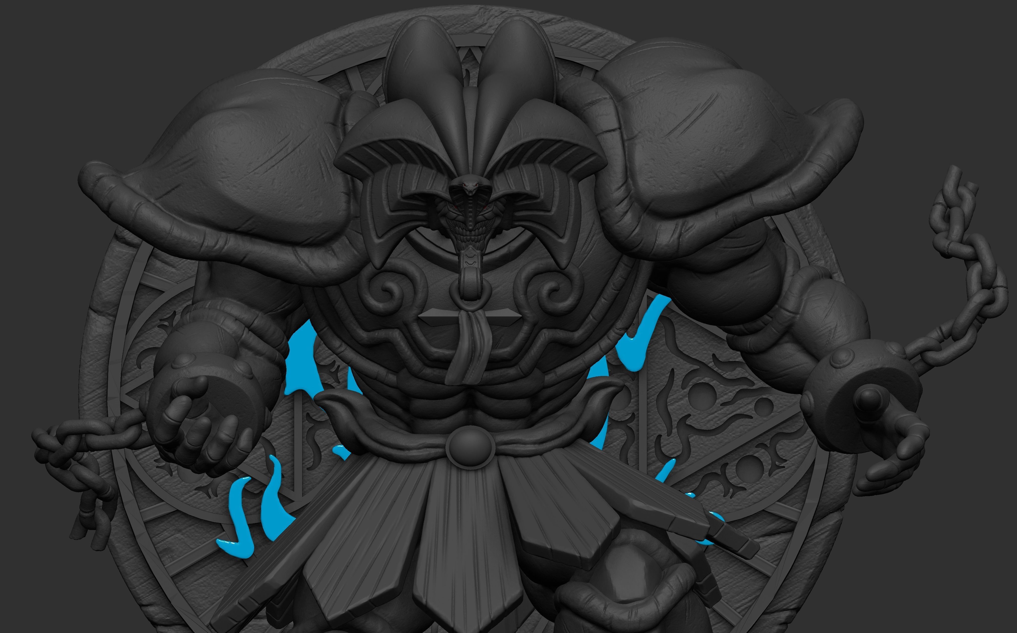 EXODIA model for 3d printing 3D print model_3