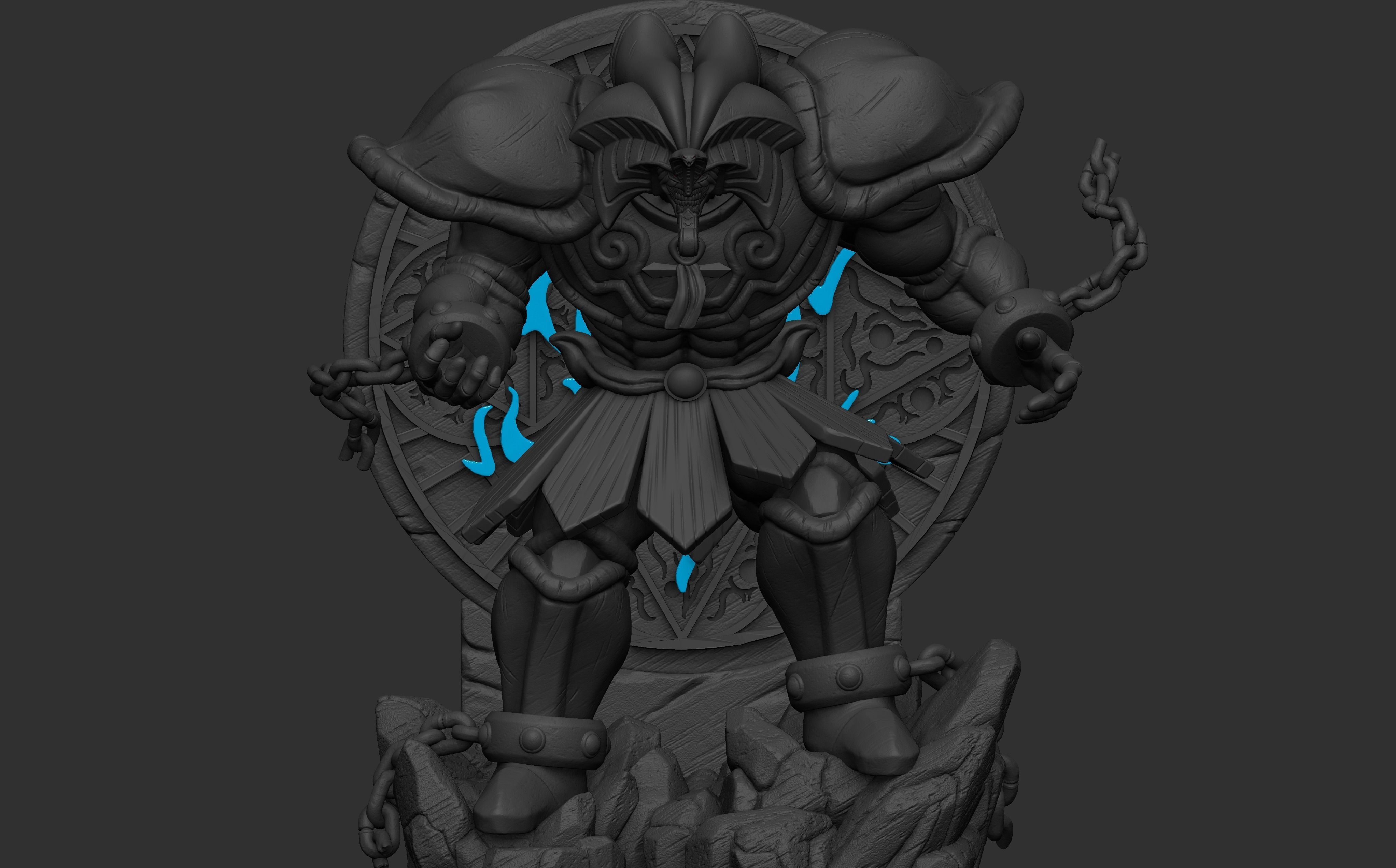 EXODIA model for 3d printing 3D print model_10