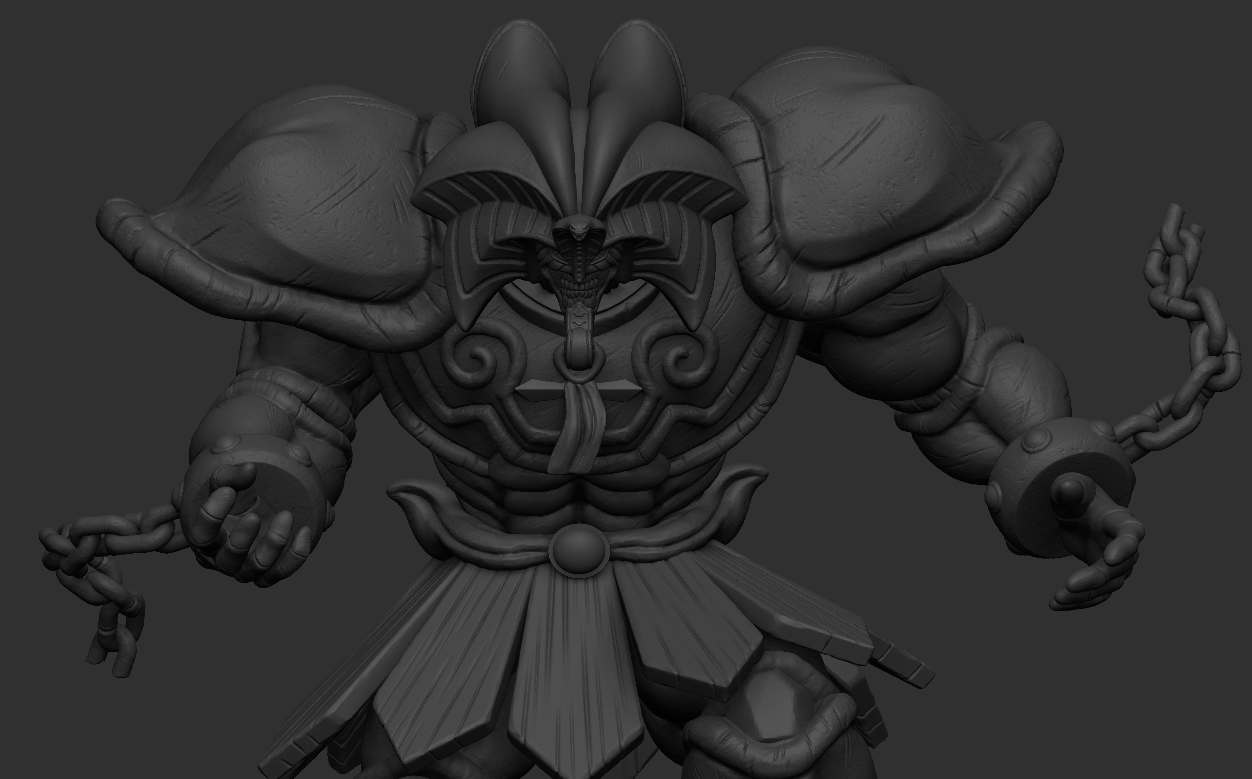 EXODIA model for 3d printing 3D print model_2