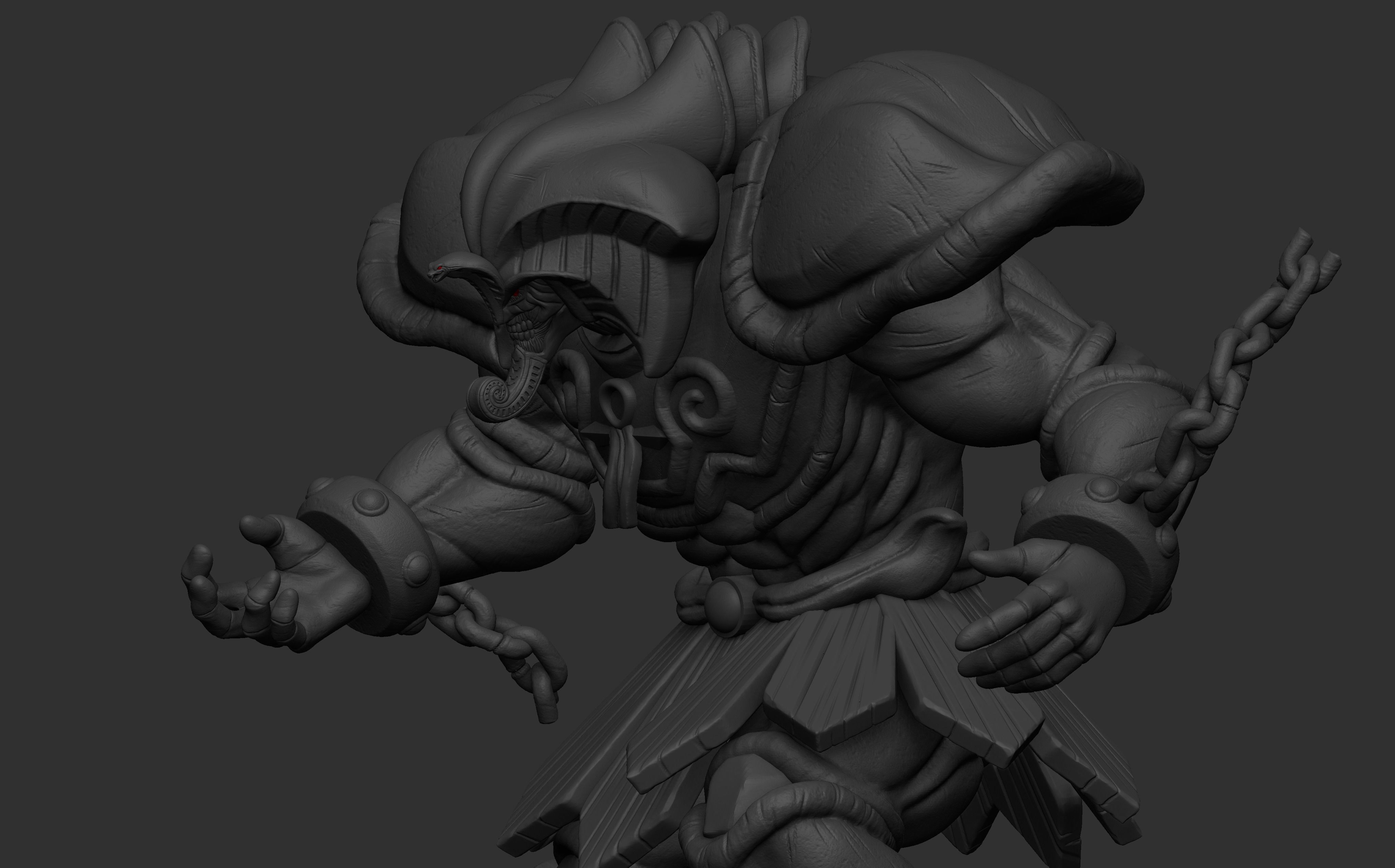 EXODIA model for 3d printing 3D print model_6