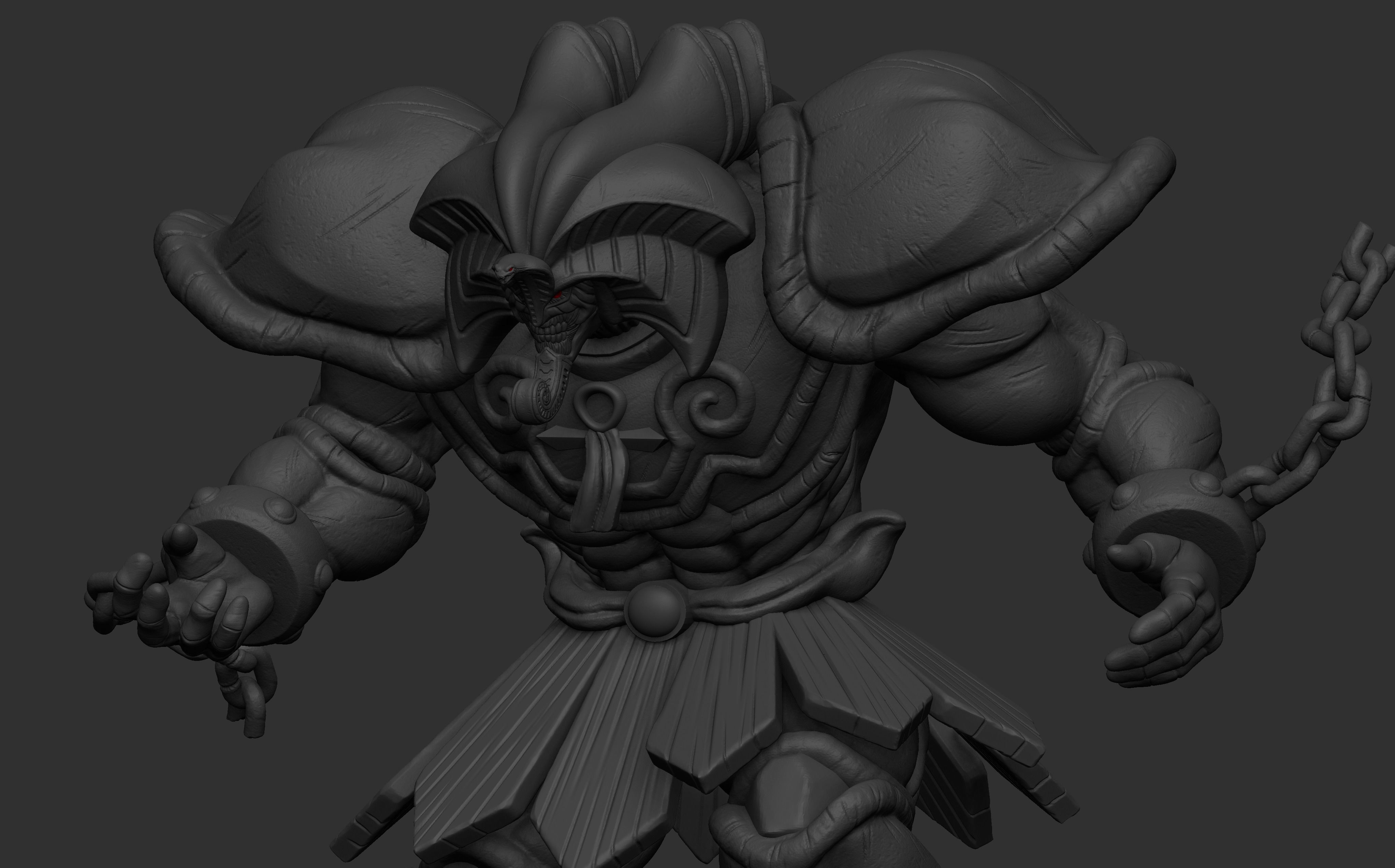 EXODIA model for 3d printing 3D print model_5