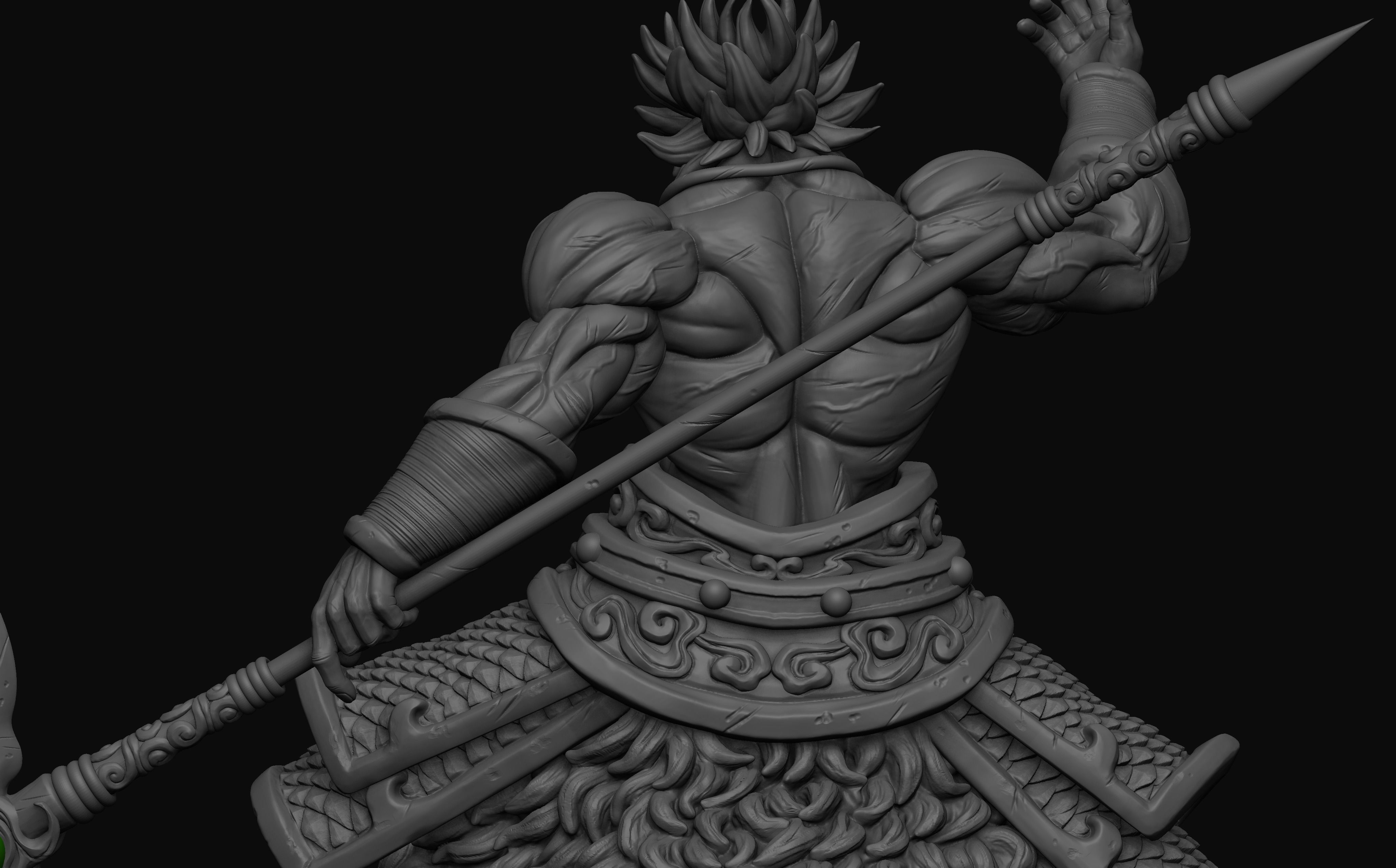 BROLY model for 3d printing 3D print model_8