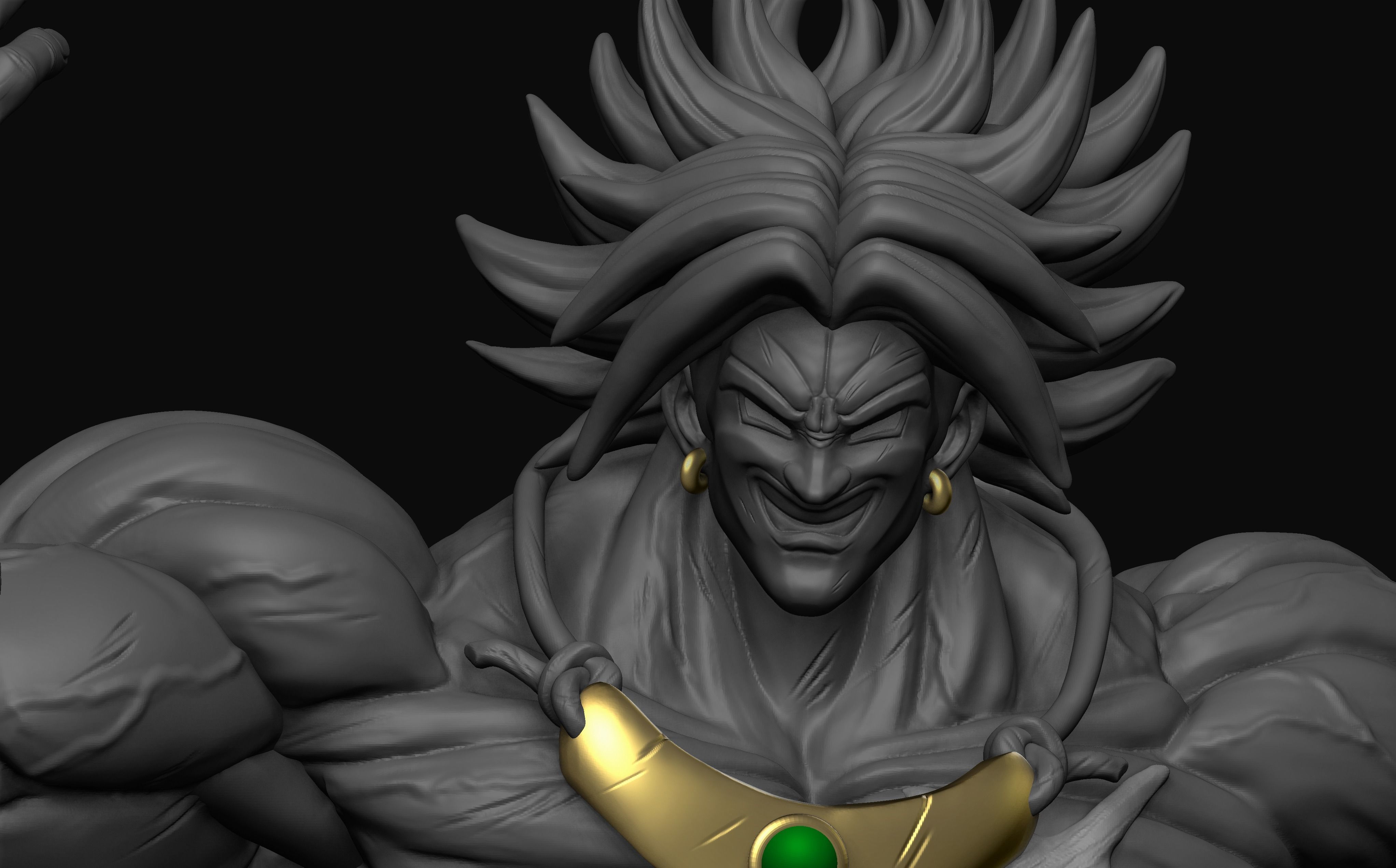 BROLY model for 3d printing 3D print model_4