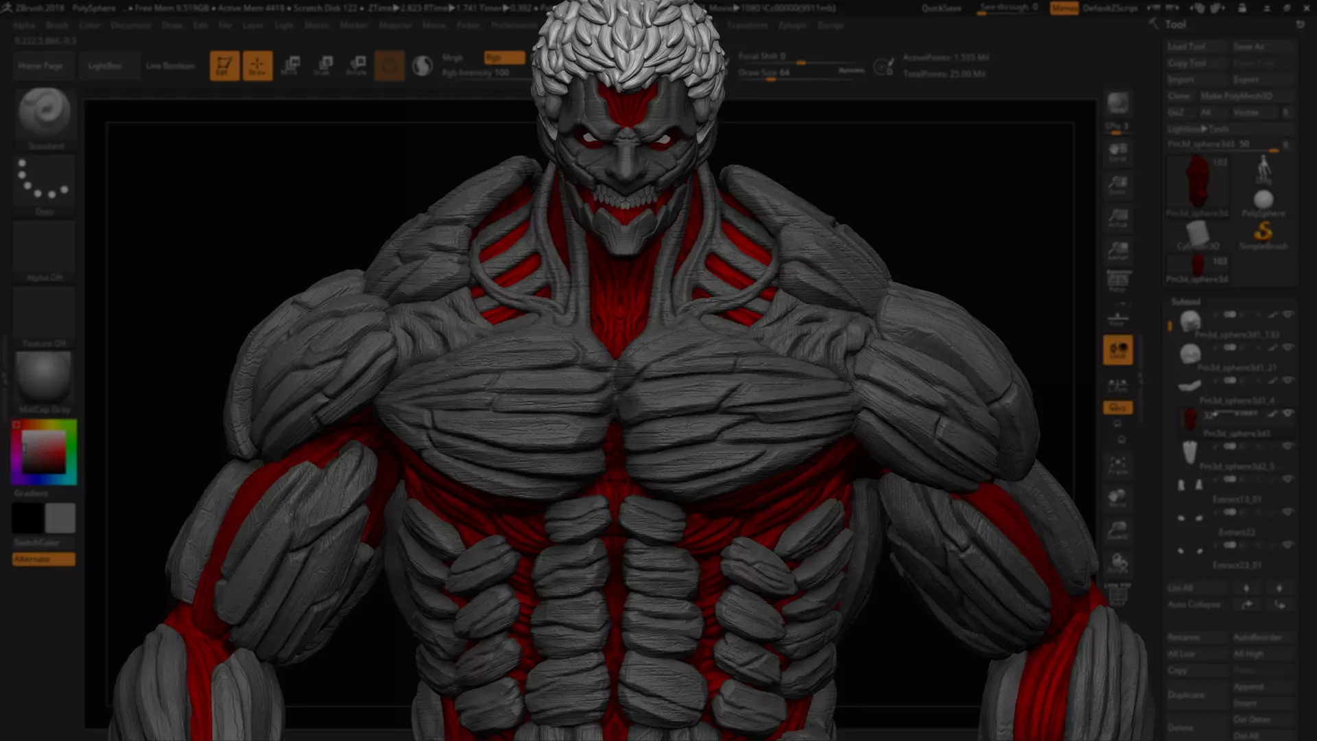 Armored Titan Reiner Braun model for 3d printing 3D print model_0