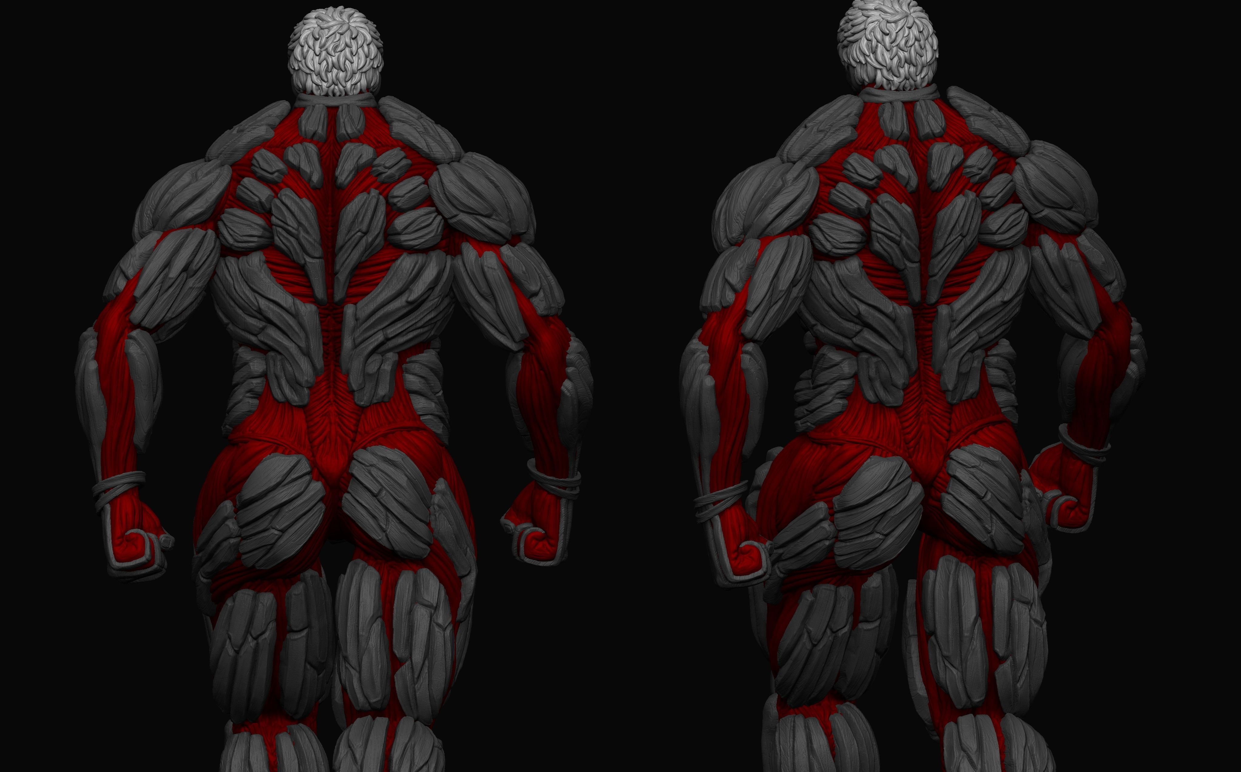 Armored Titan Reiner Braun model for 3d printing 3D print model_4