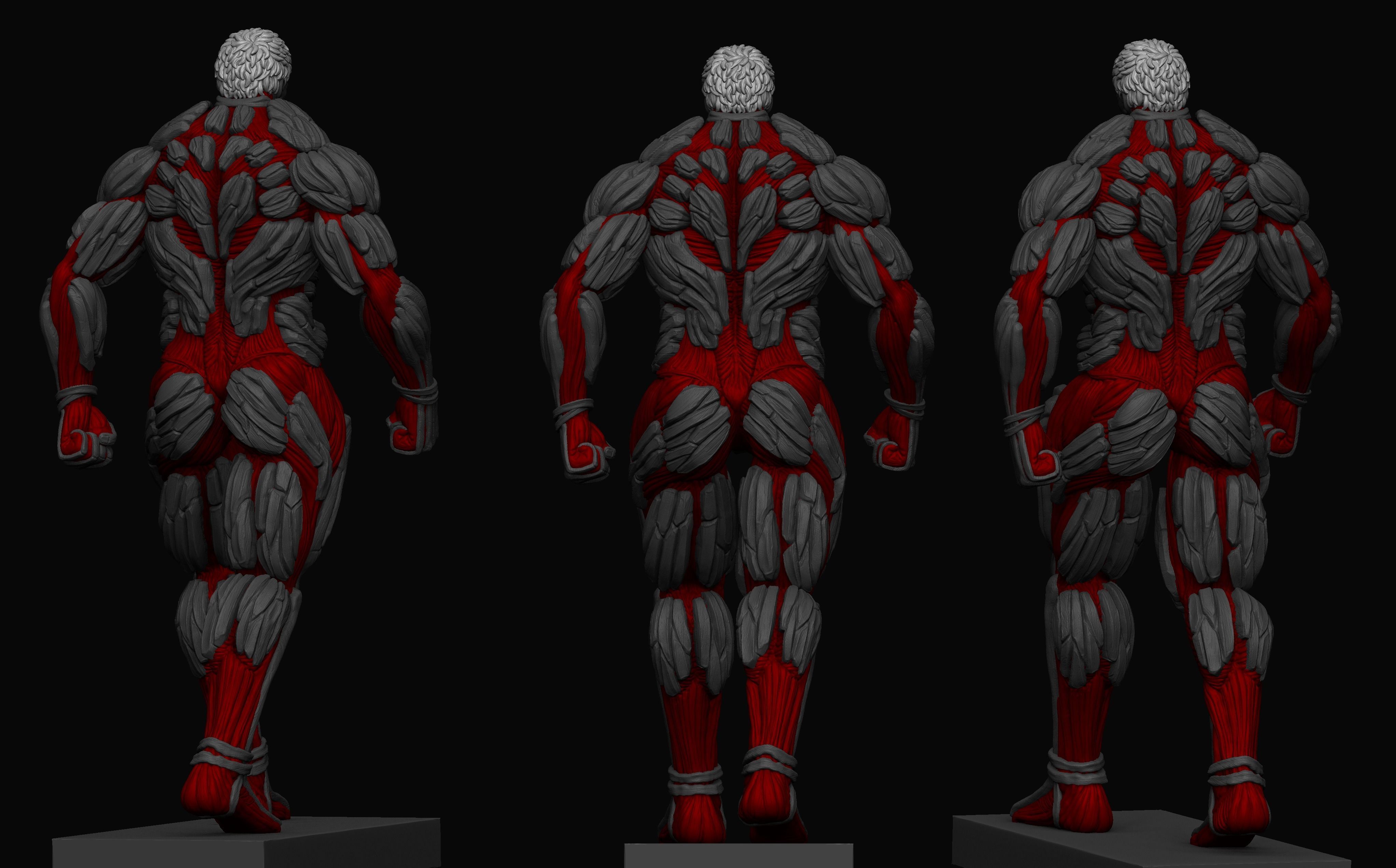 Armored Titan Reiner Braun model for 3d printing 3D print model_7