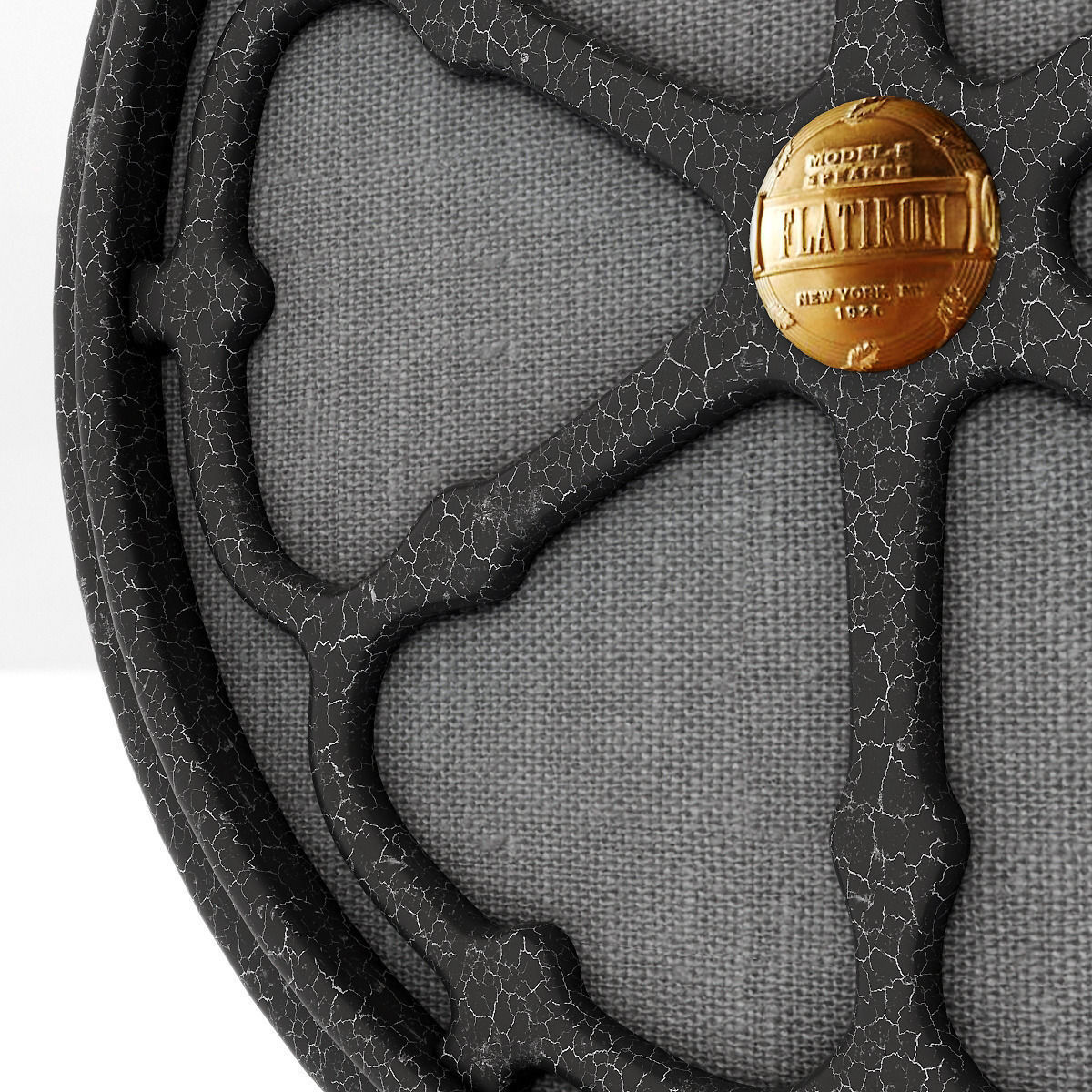Restoration Hardware Vintage Speaker 3D model_3