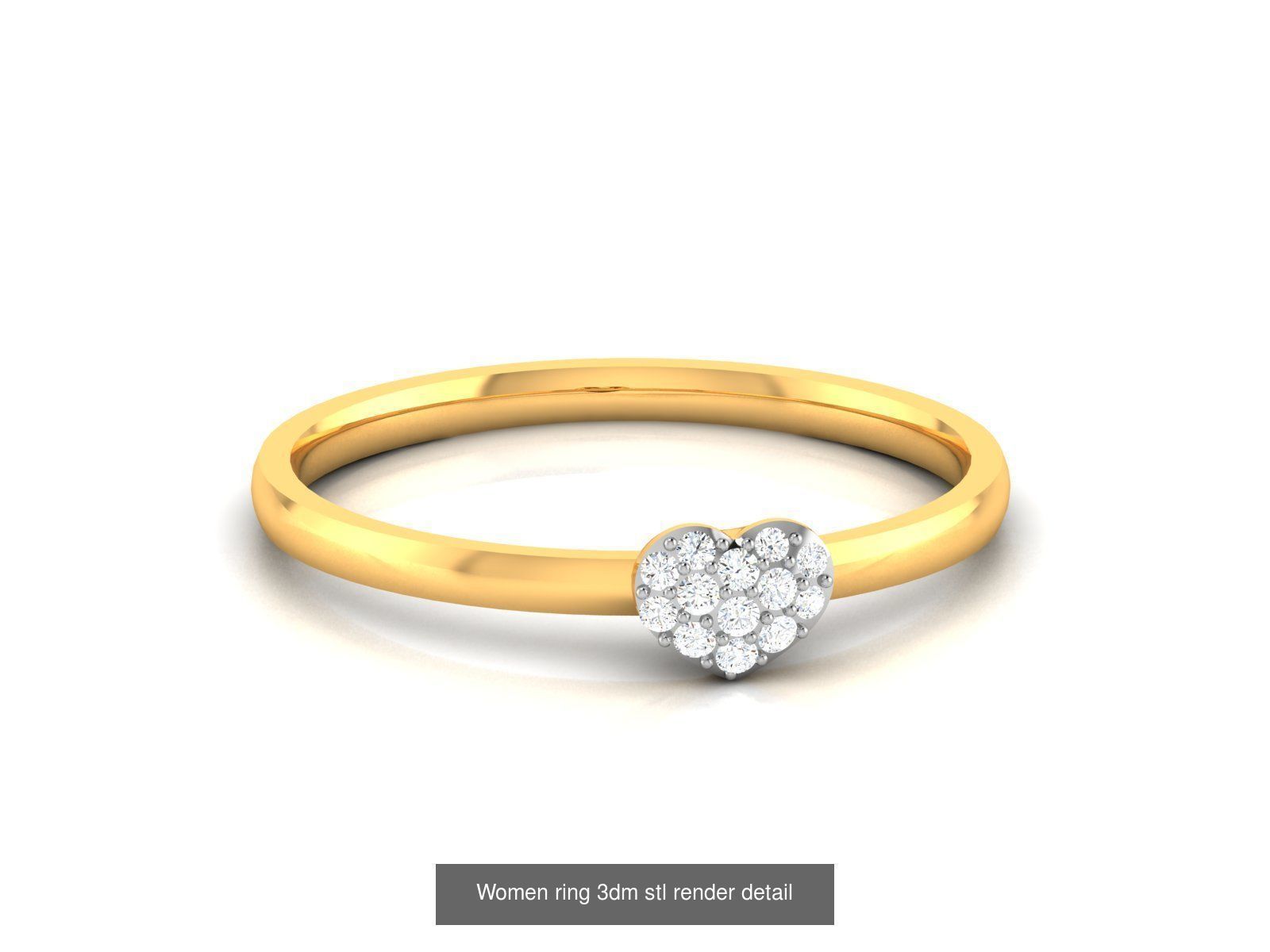 76 Light wt Bands Rings 3dm stl redders details 3D Model Collection_40