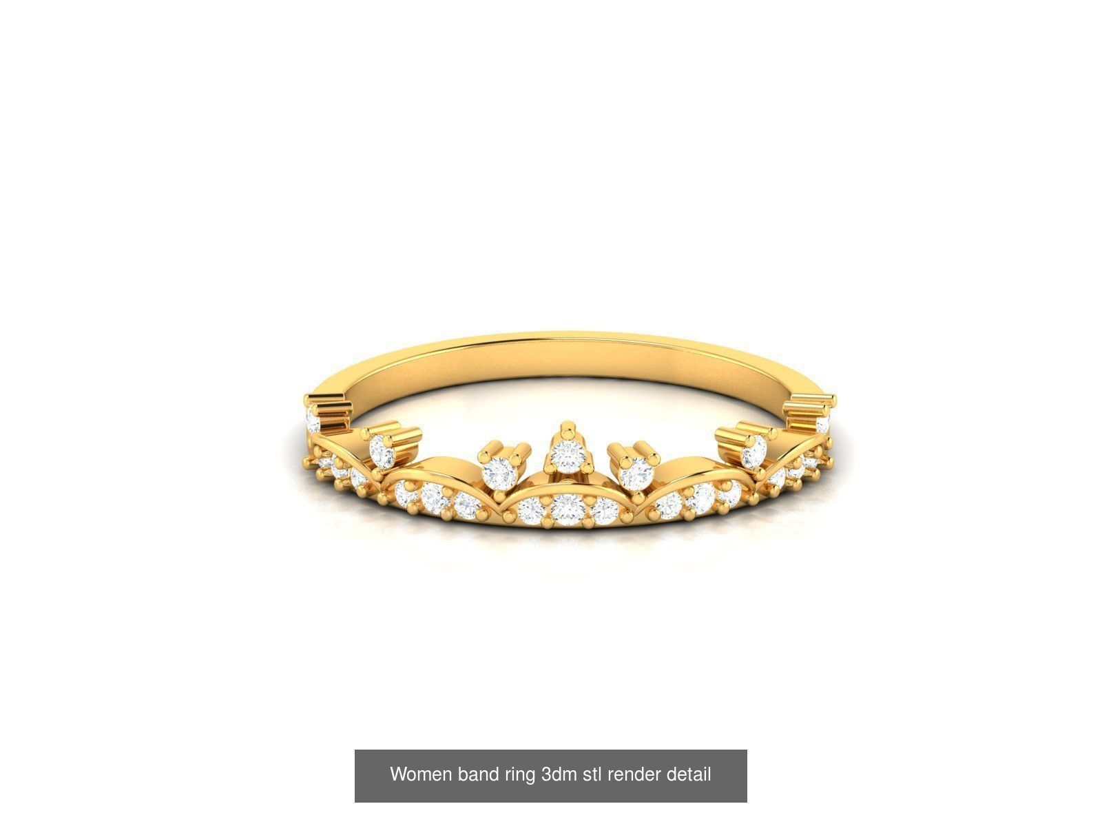 76 Light wt Bands Rings 3dm stl redders details 3D Model Collection_59