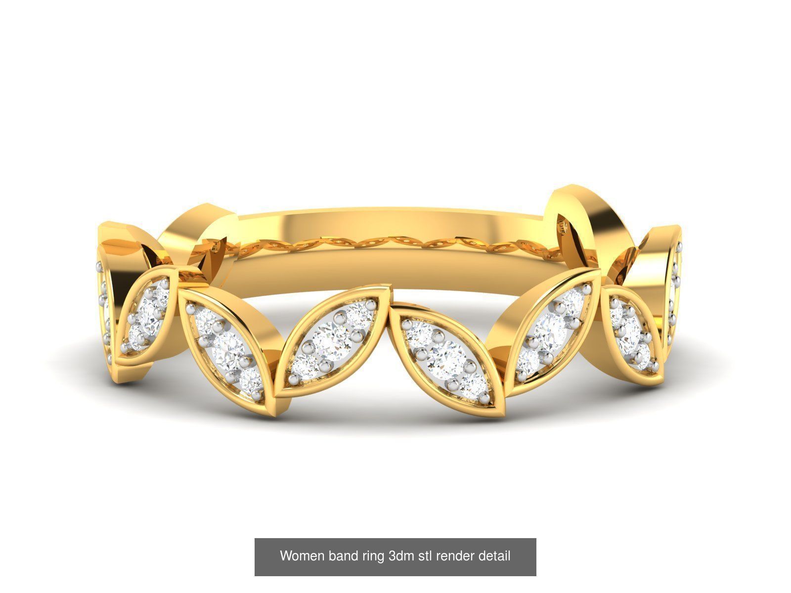 76 Light wt Bands Rings 3dm stl redders details 3D Model Collection_25