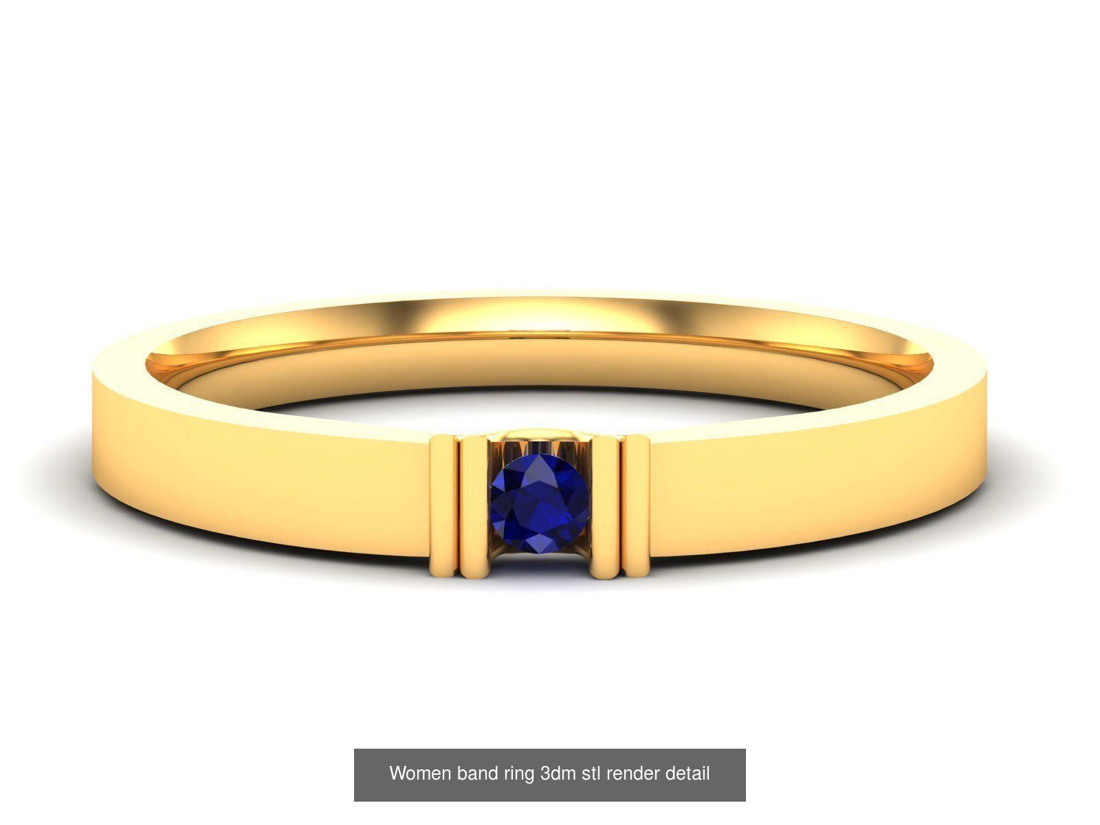 76 Light wt Bands Rings 3dm stl redders details 3D Model Collection_65