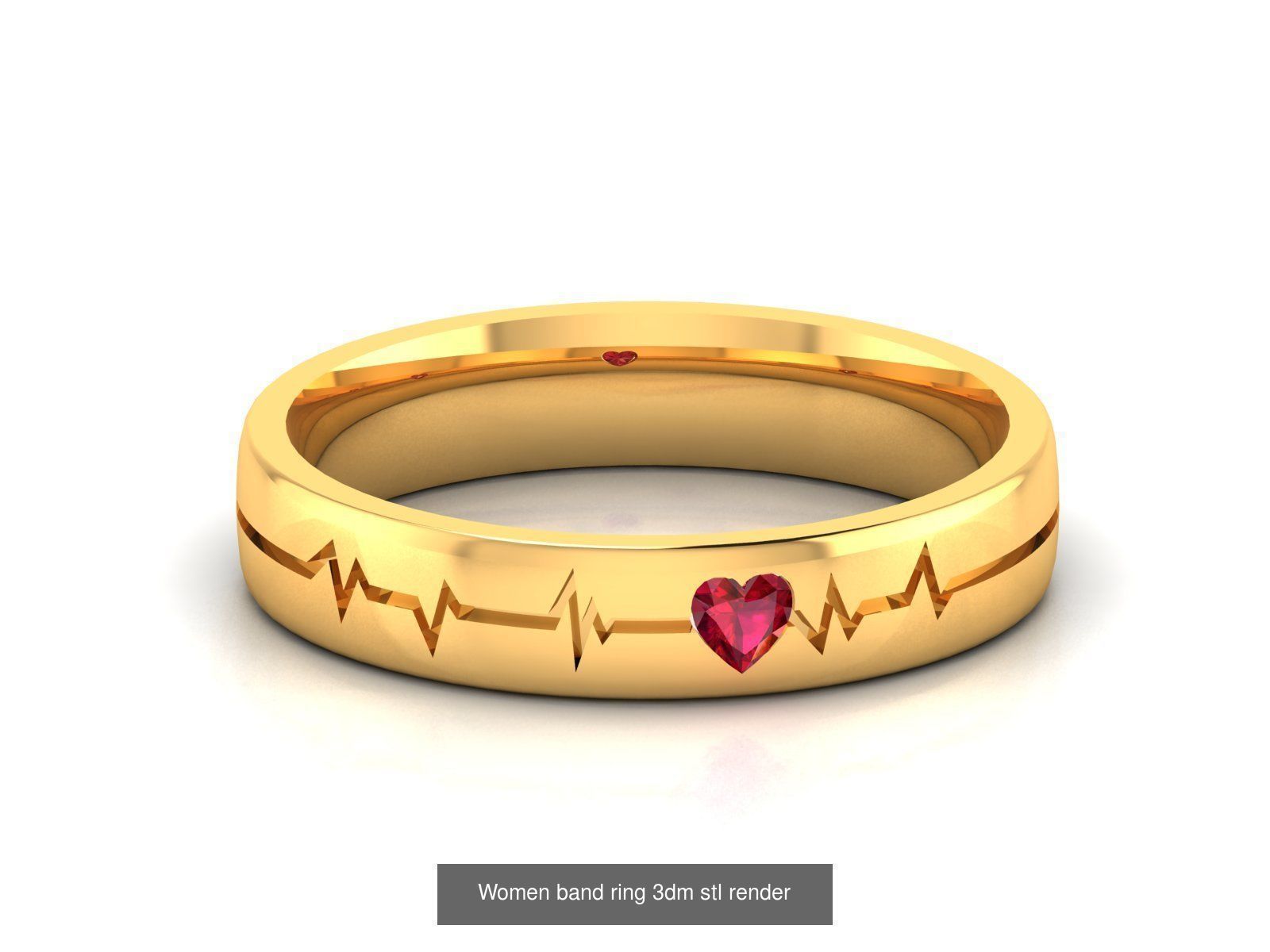 76 Light wt Bands Rings 3dm stl redders details 3D Model Collection_26