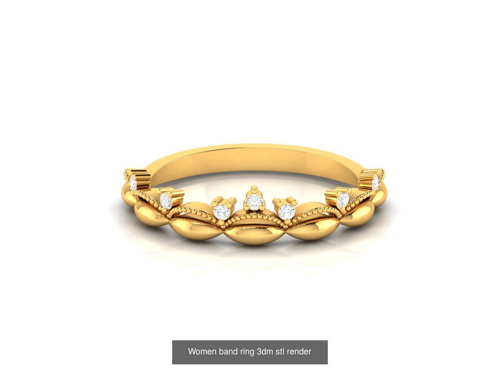 76 Light wt Bands Rings 3dm stl redders details 3D Model Collection_61