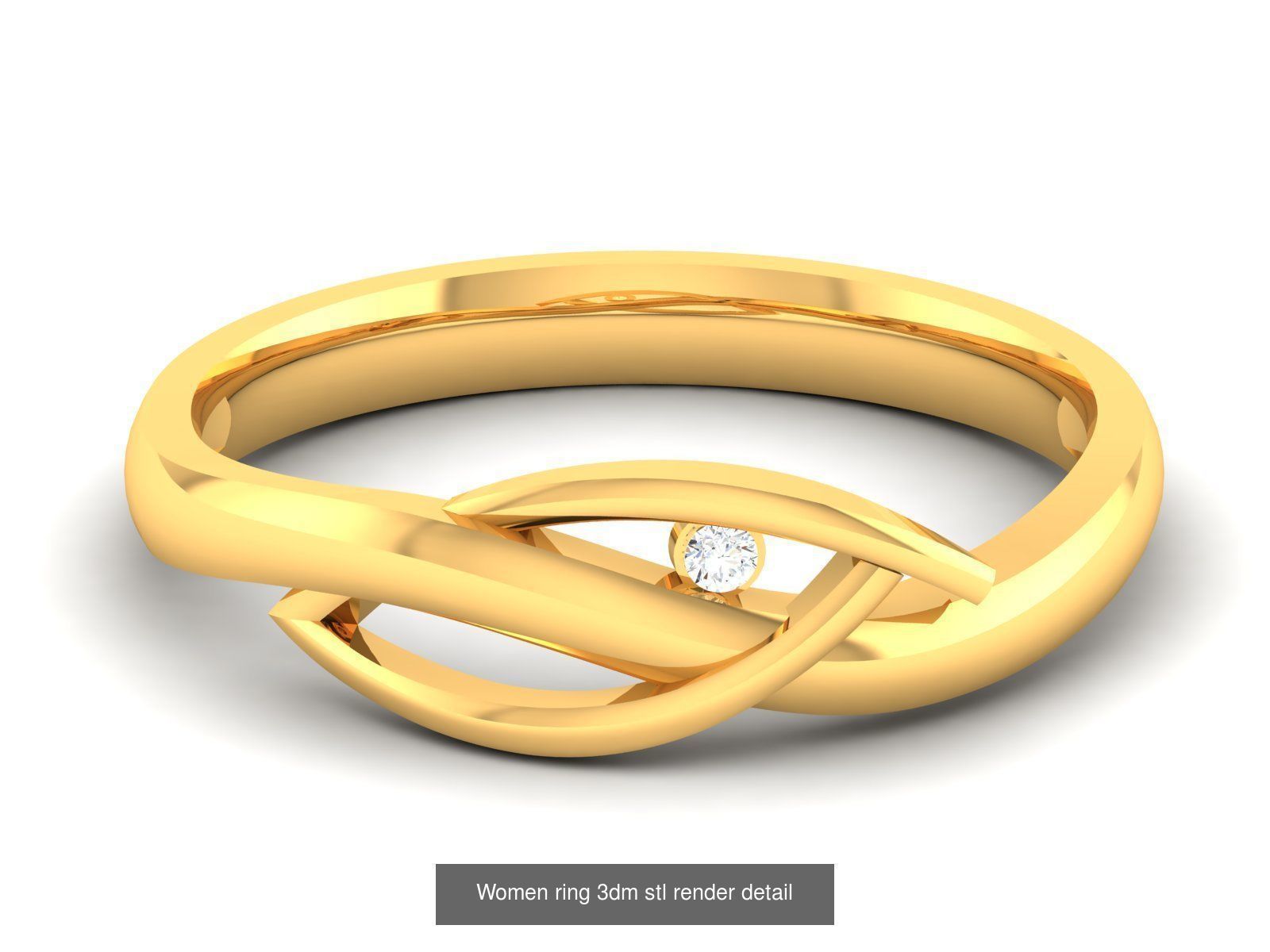 76 Light wt Bands Rings 3dm stl redders details 3D Model Collection_74