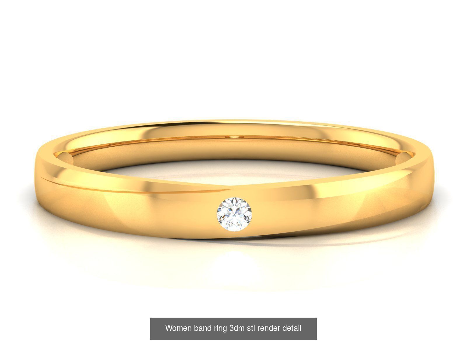 76 Light wt Bands Rings 3dm stl redders details 3D Model Collection_37