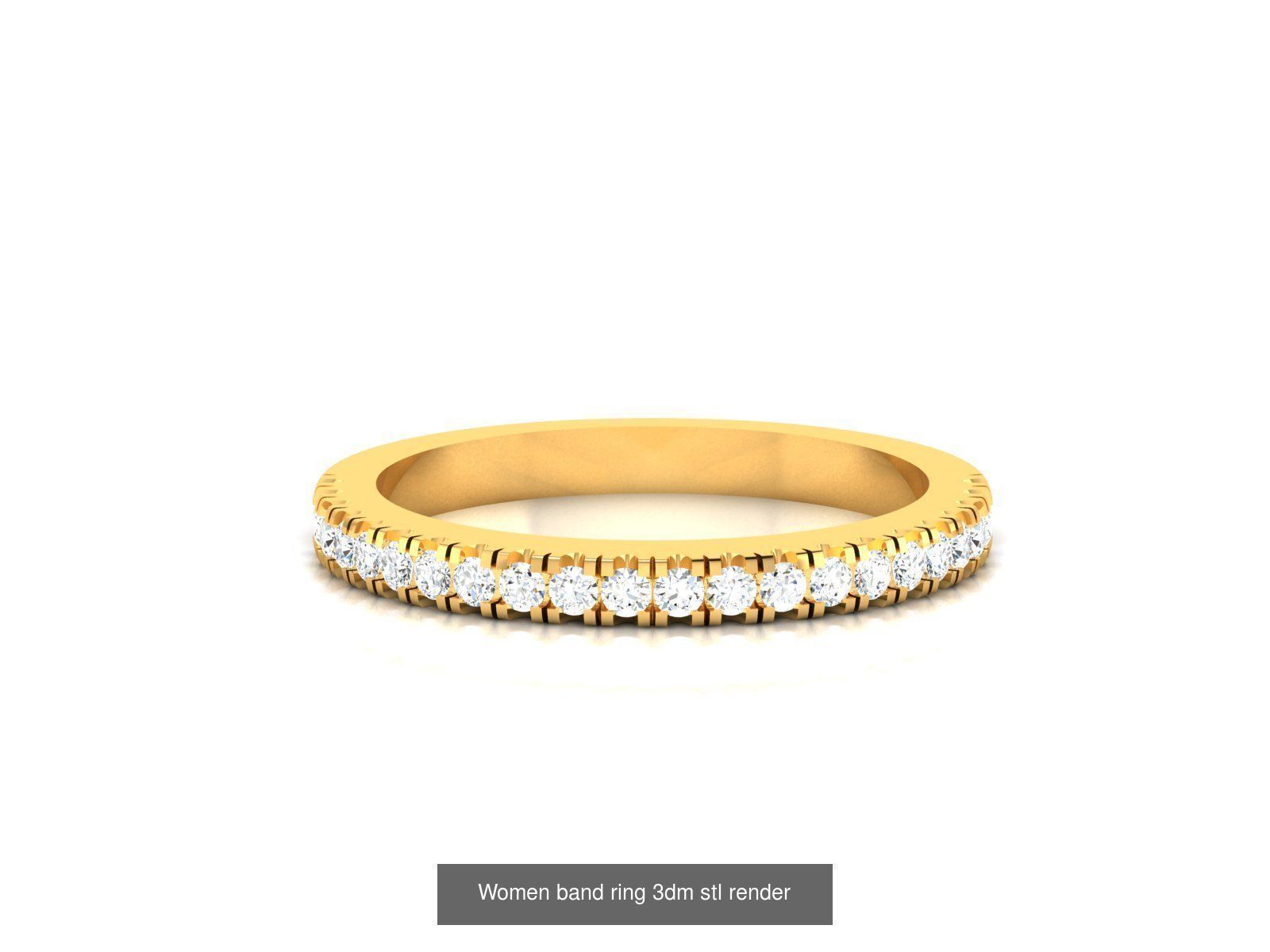 76 Light wt Bands Rings 3dm stl redders details 3D Model Collection_18