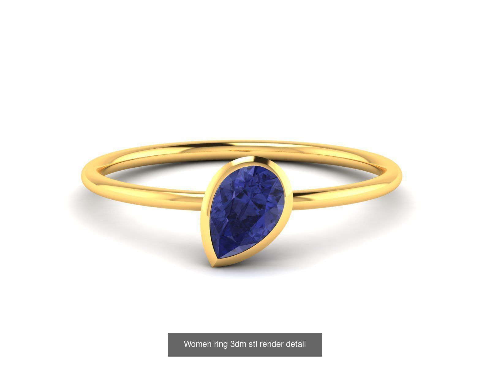 76 Light wt Bands Rings 3dm stl redders details 3D Model Collection_41