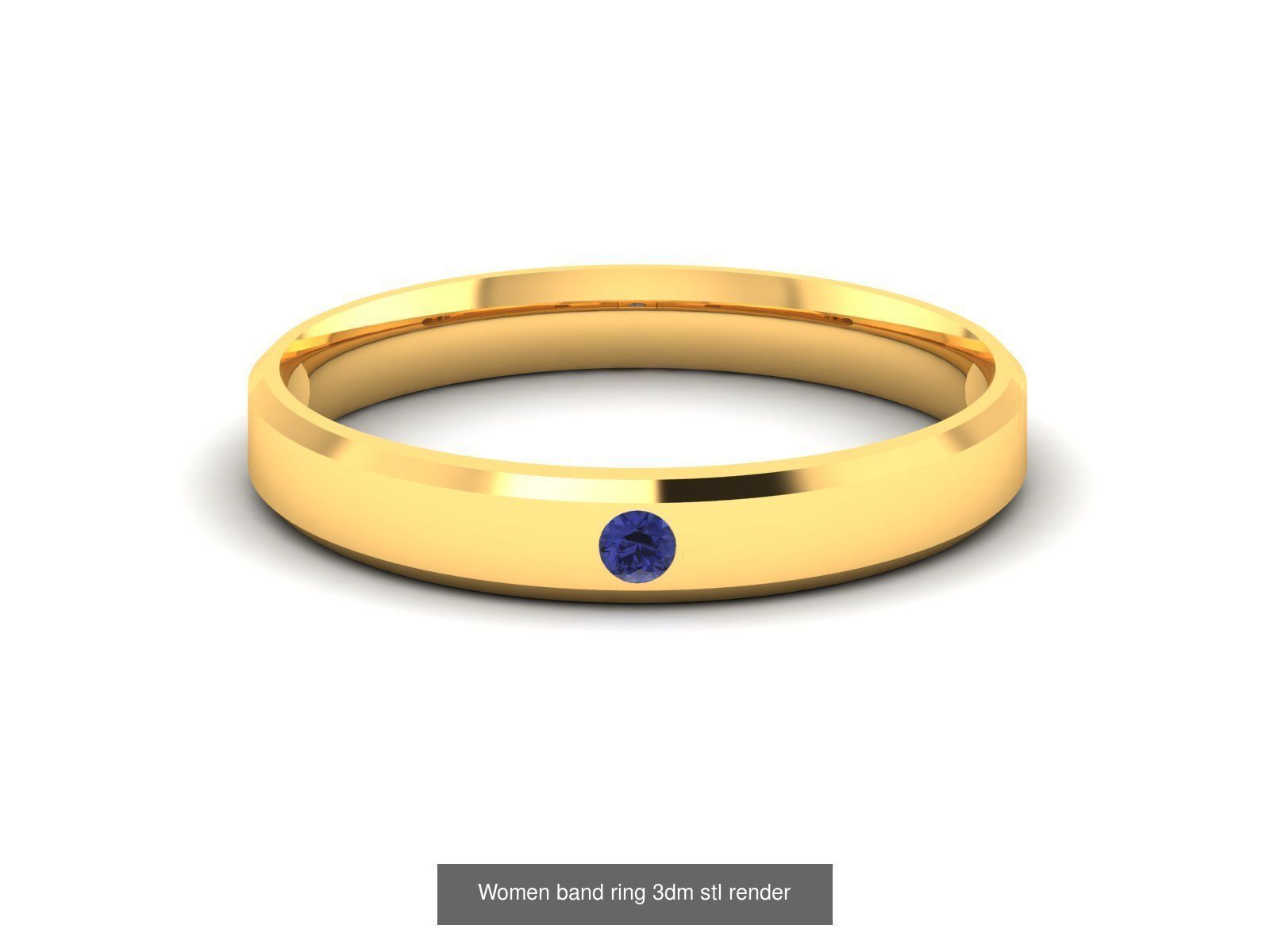 76 Light wt Bands Rings 3dm stl redders details 3D Model Collection_29