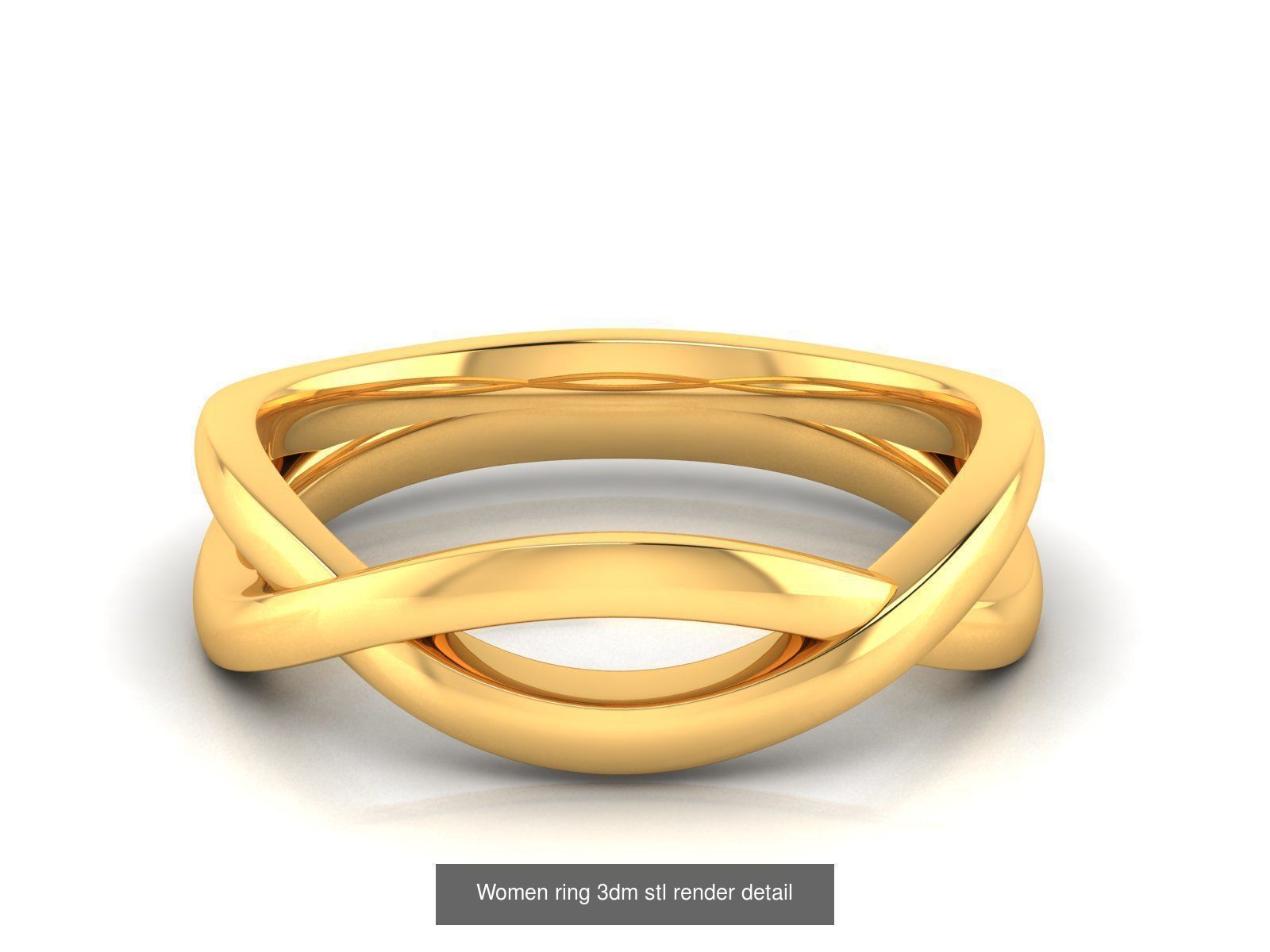 76 Light wt Bands Rings 3dm stl redders details 3D Model Collection_73