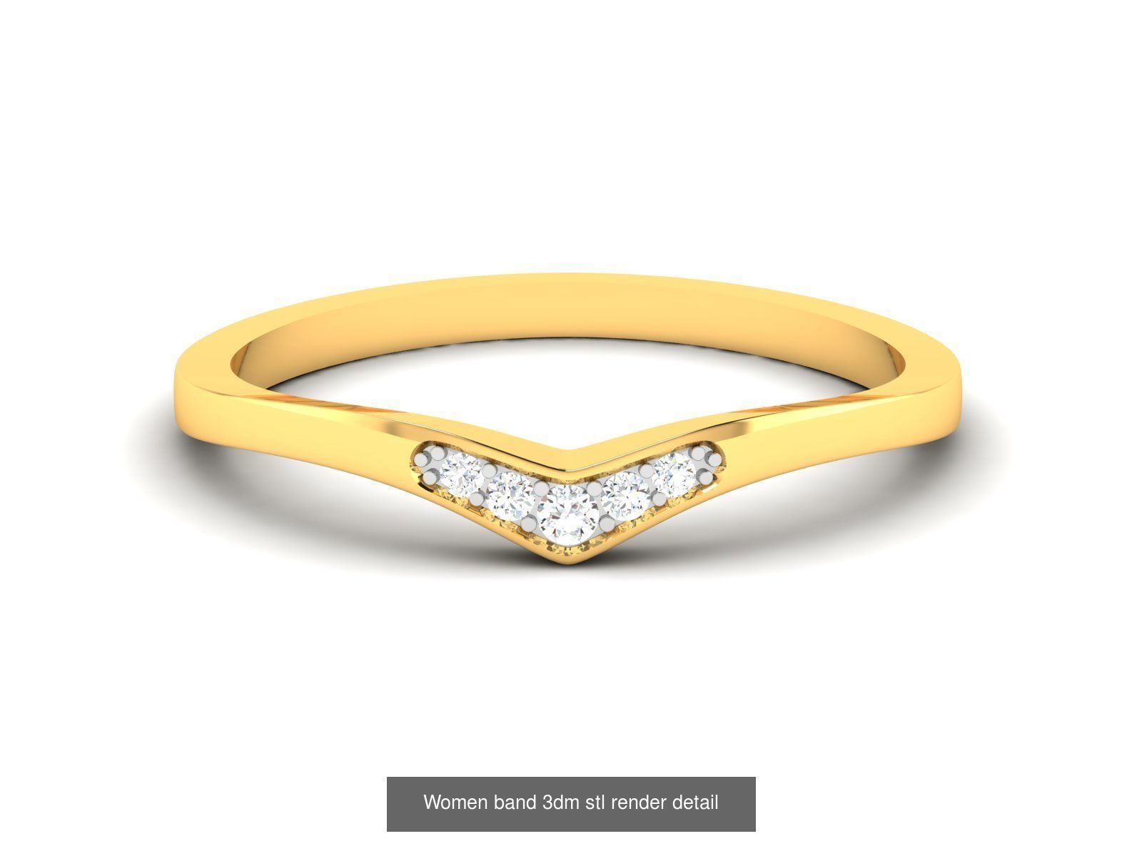 76 Light wt Bands Rings 3dm stl redders details 3D Model Collection_39