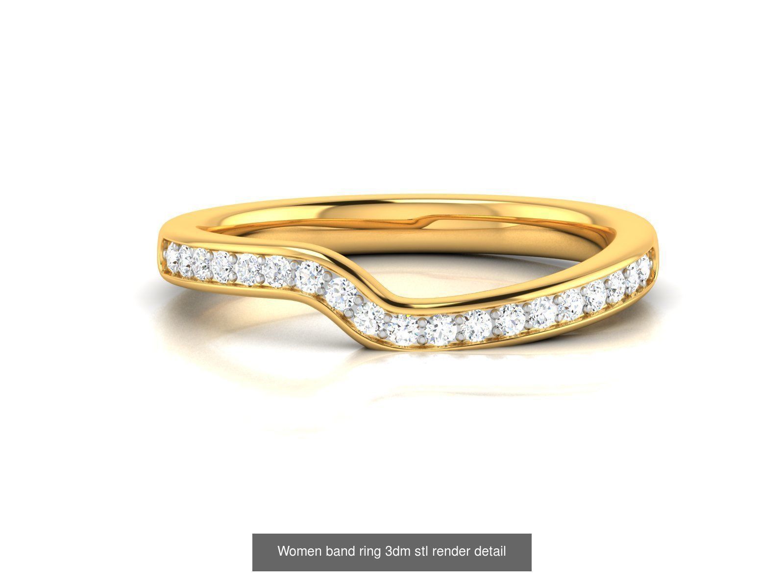 76 Light wt Bands Rings 3dm stl redders details 3D Model Collection_22