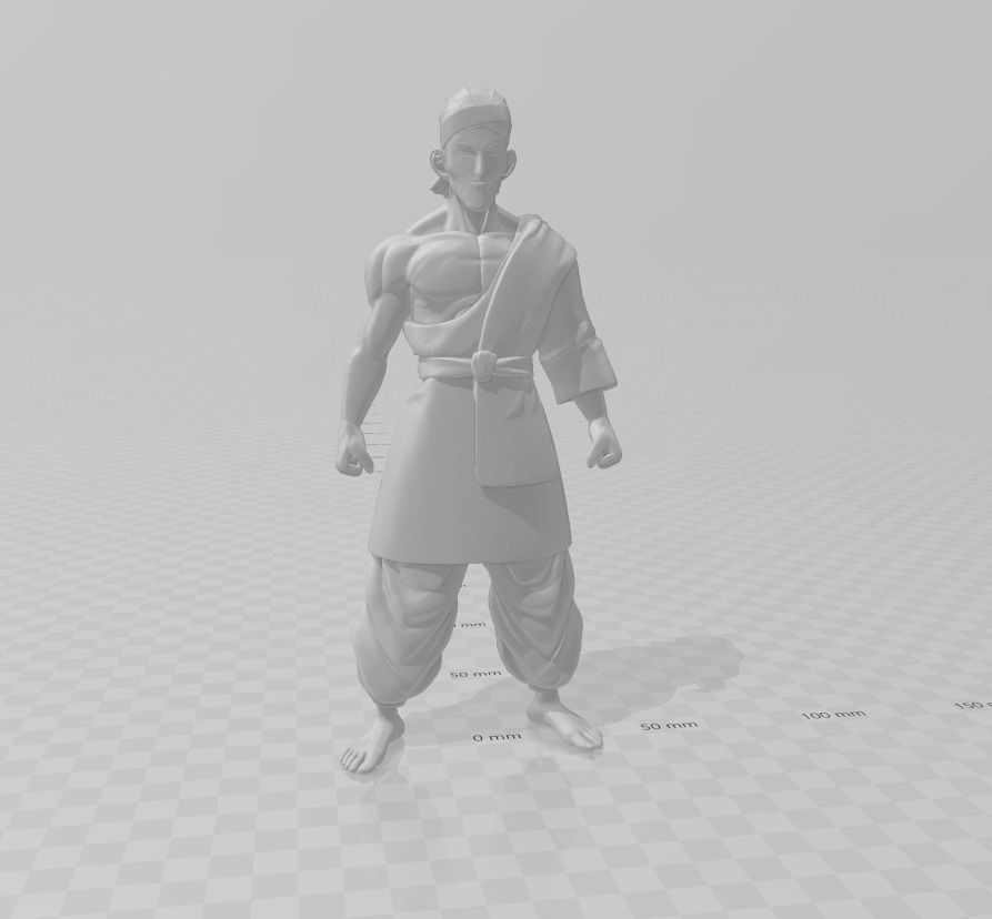 Namu 3D Model street fighter 3D print model_2