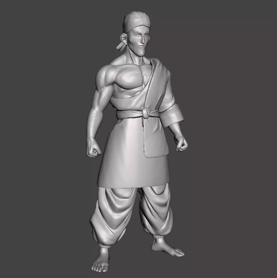 Namu 3D Model street fighter 3D print model_0