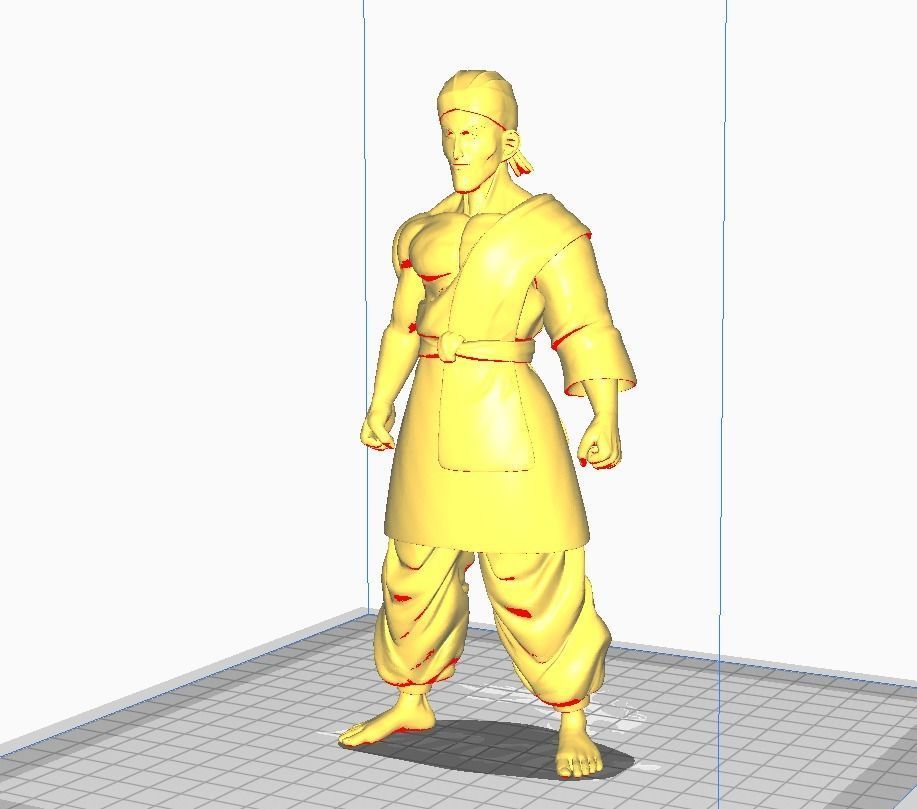 Namu 3D Model street fighter 3D print model_1