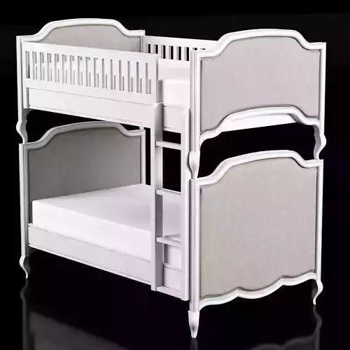 Restoration Hardware Marceline Twin-over-Twin Bunk Bed 3D model