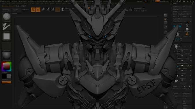 GUNDAM model for 3d printing 3D print model