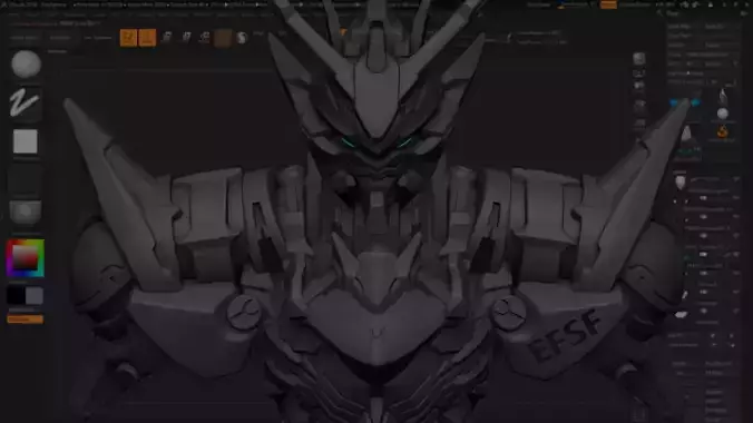 GUNDAM model for 3d printing