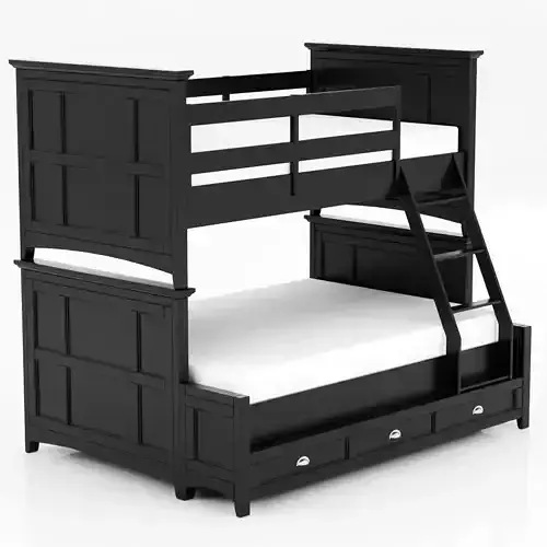 Magnussen Home Bennett Black Bunk Bed