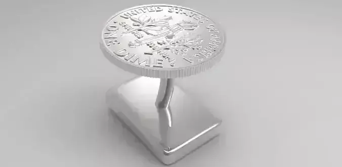 American Dime Cufflink