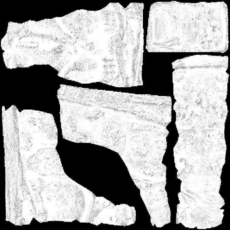 Ancient Sphynx Statue Low-poly 3D model_10