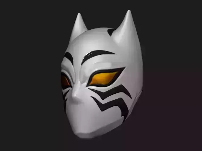 White Tiger Marvel Cosplay Helmet - Halloween Costume  3D print model