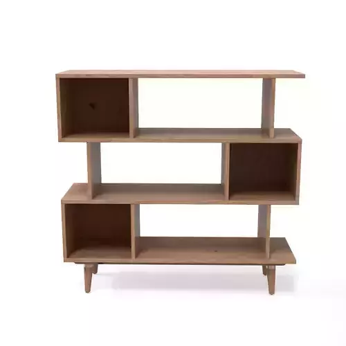 Aikens Wooden Bookcase Oak finish