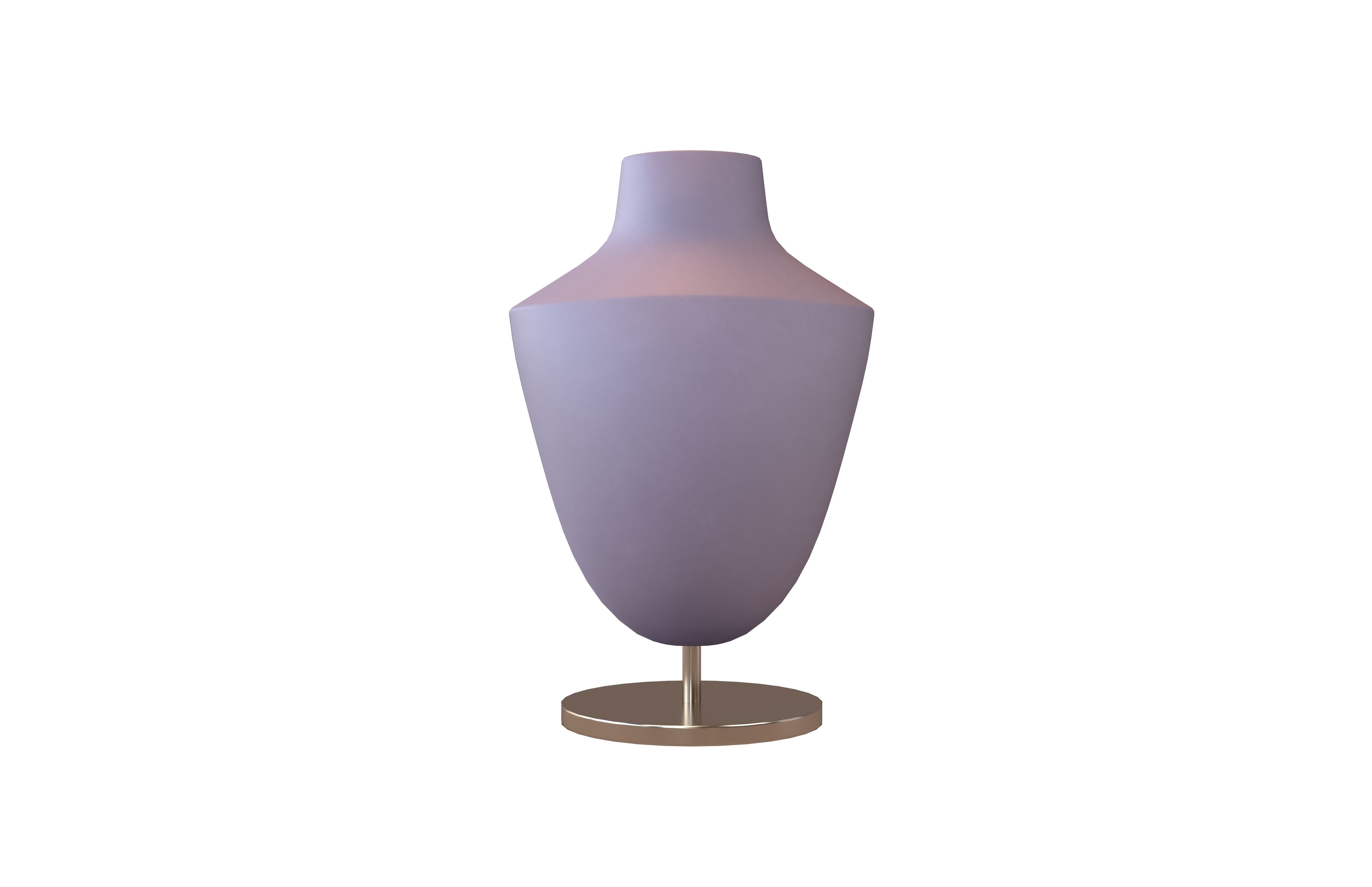Necklace Display Stand v1 002 Low-poly 3D model_2