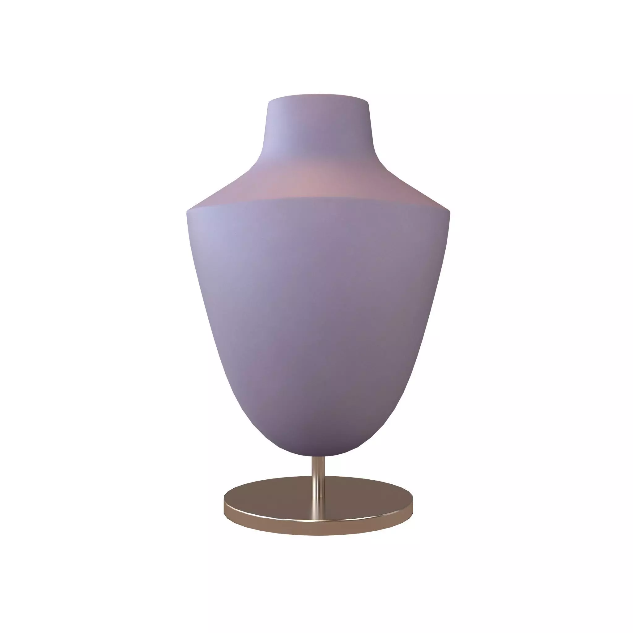 Necklace Display Stand v1 002 Low-poly 3D model_0
