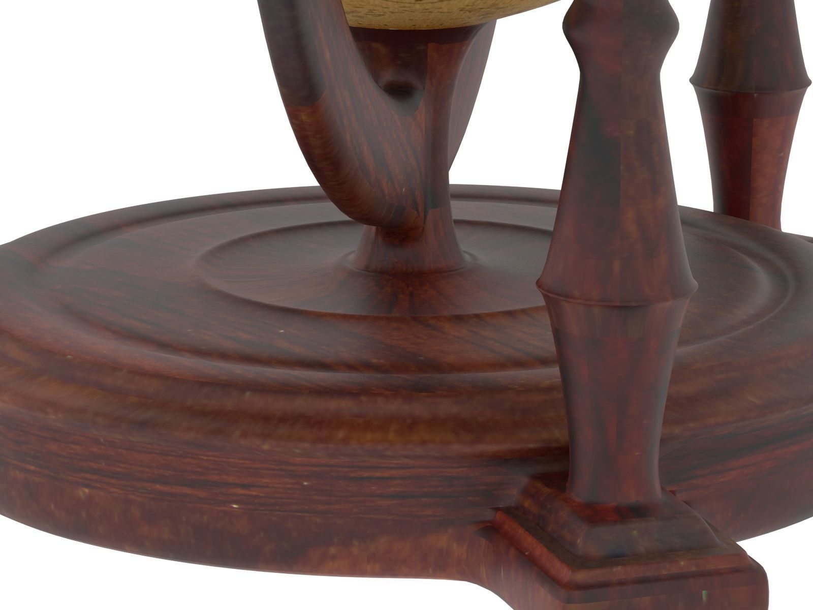 Textured Antique Globe - Color 3D printing 3D print model_6