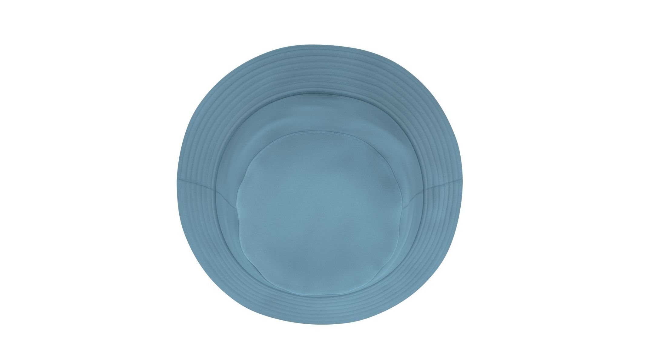 Bucket Hat Low-poly 3D model_3