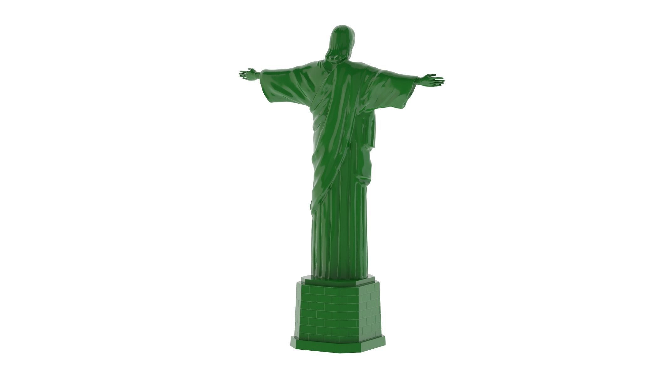Christ the Redeemer Statue 3D Print 3D print model_2