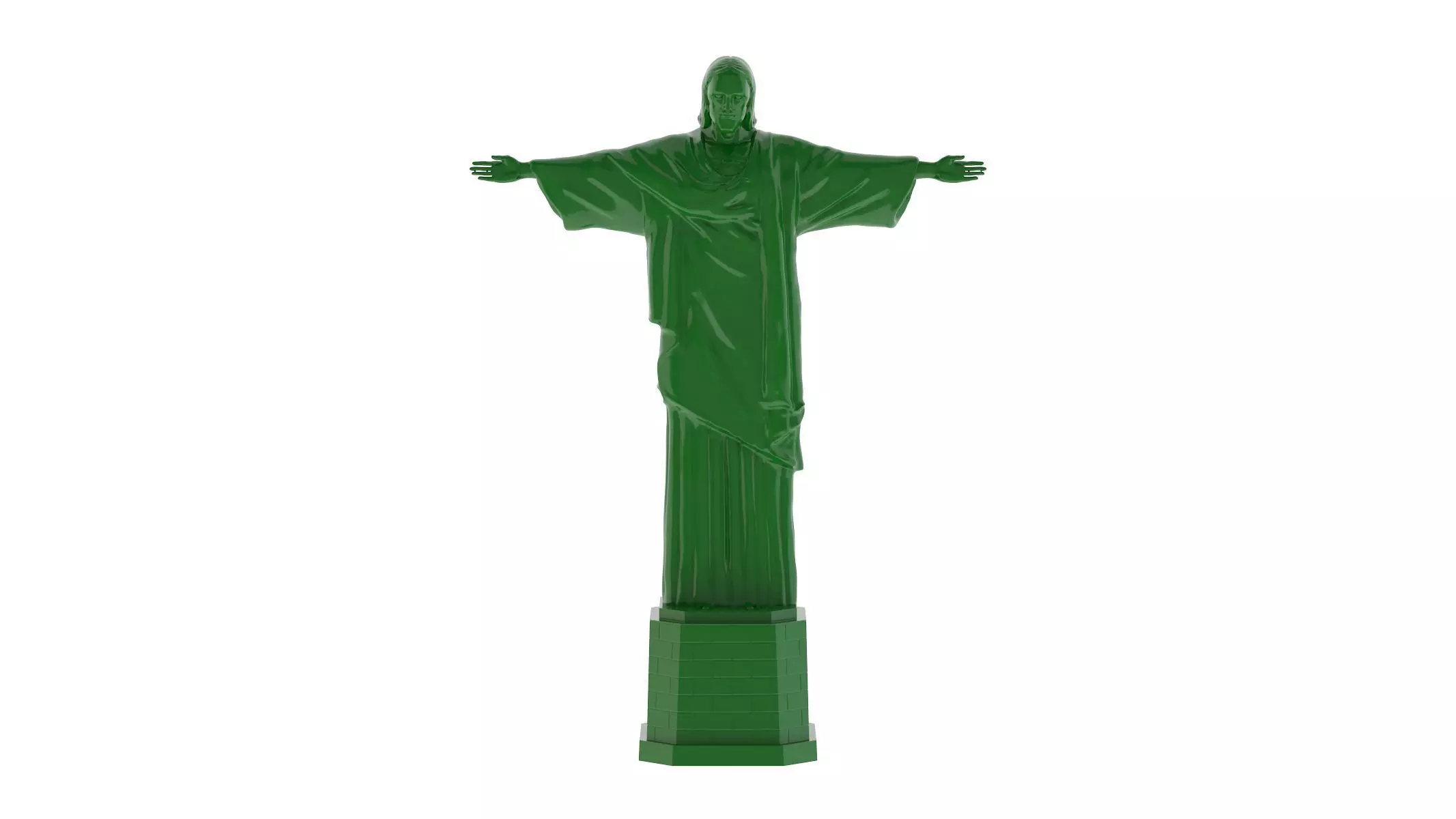 Christ the Redeemer Statue 3D Print 3D print model_0